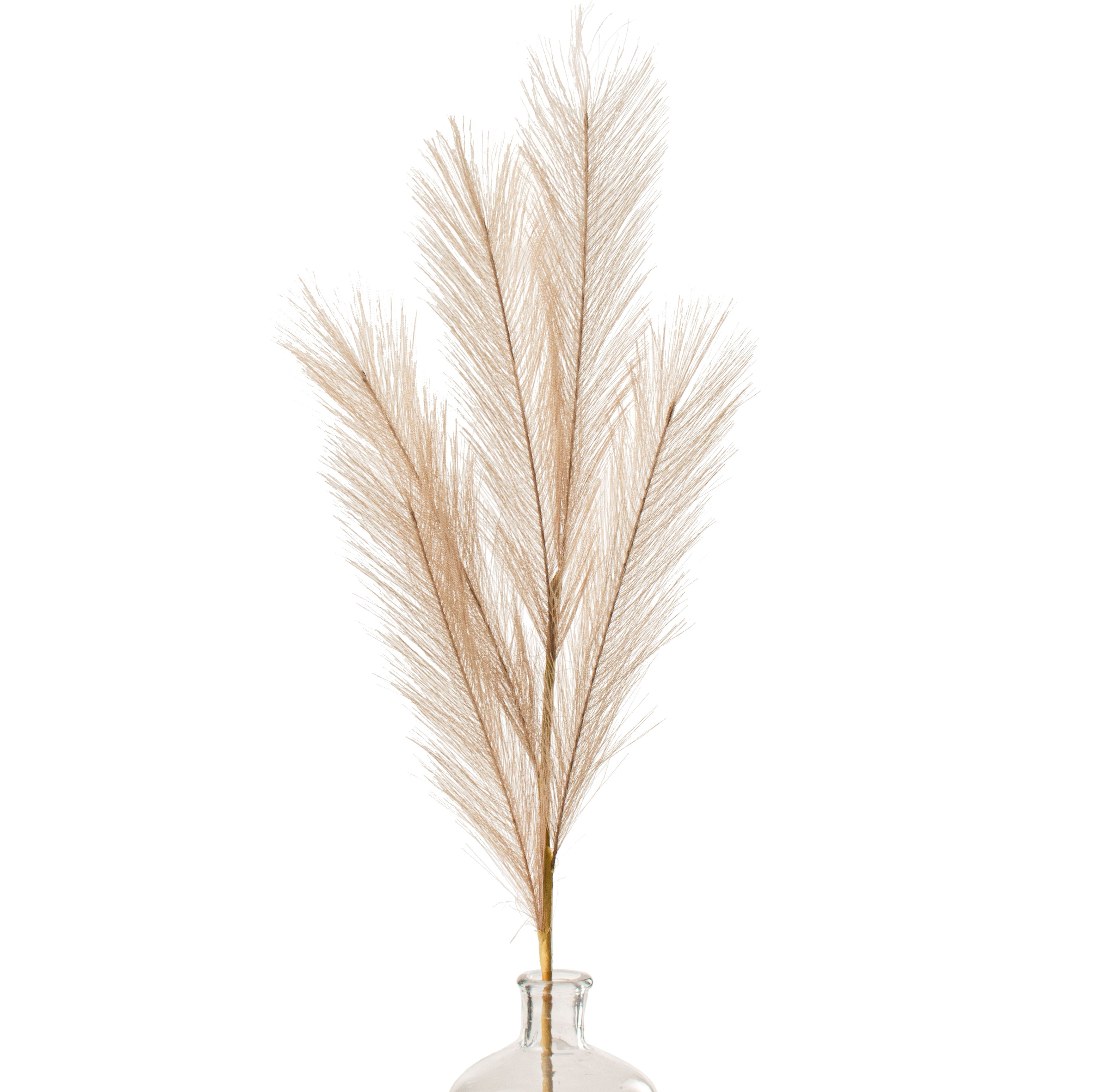 32" Fabric Pampas Grass Spray: Natural Item Number: FG601318