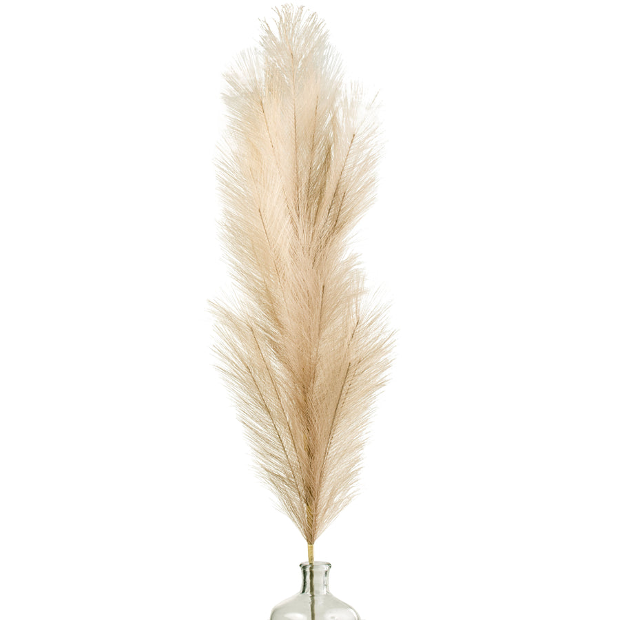 43" Fabric Pampas Grass Spray: Natural Item Number: FG601518