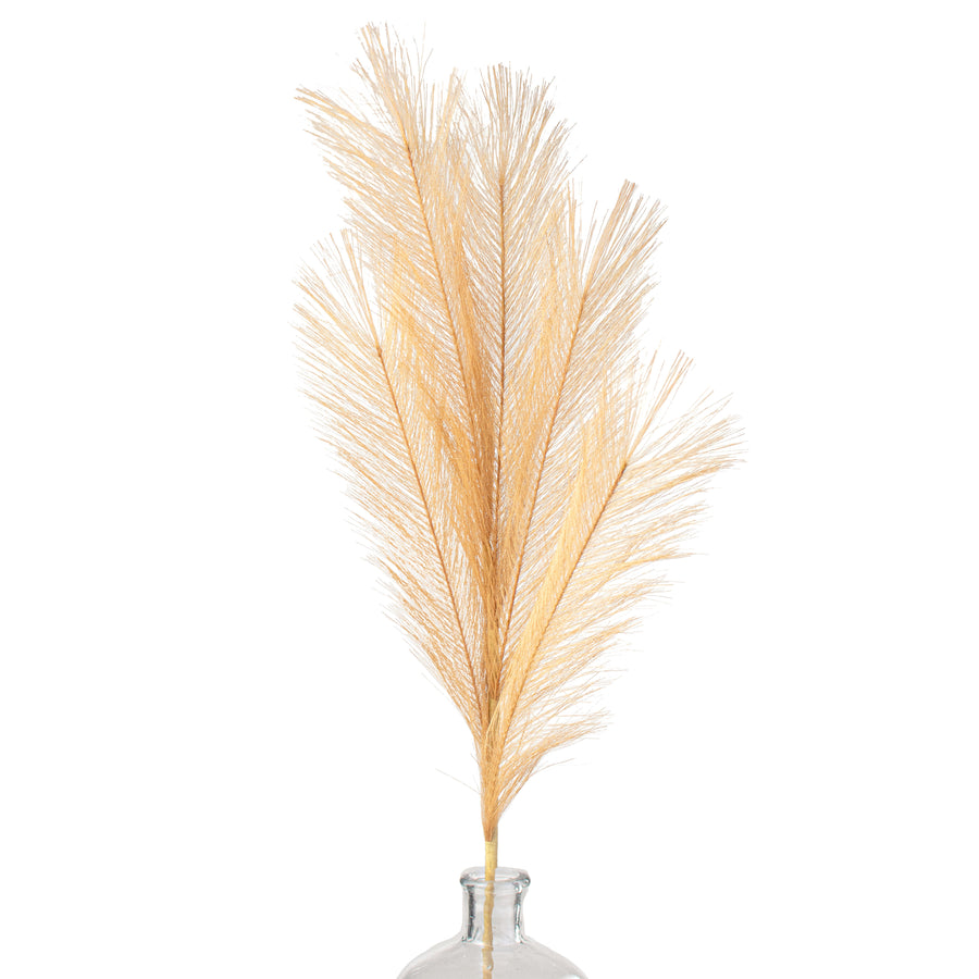 32" Fabric Pampas Grass Spray: Wheat Item Number: FG601333