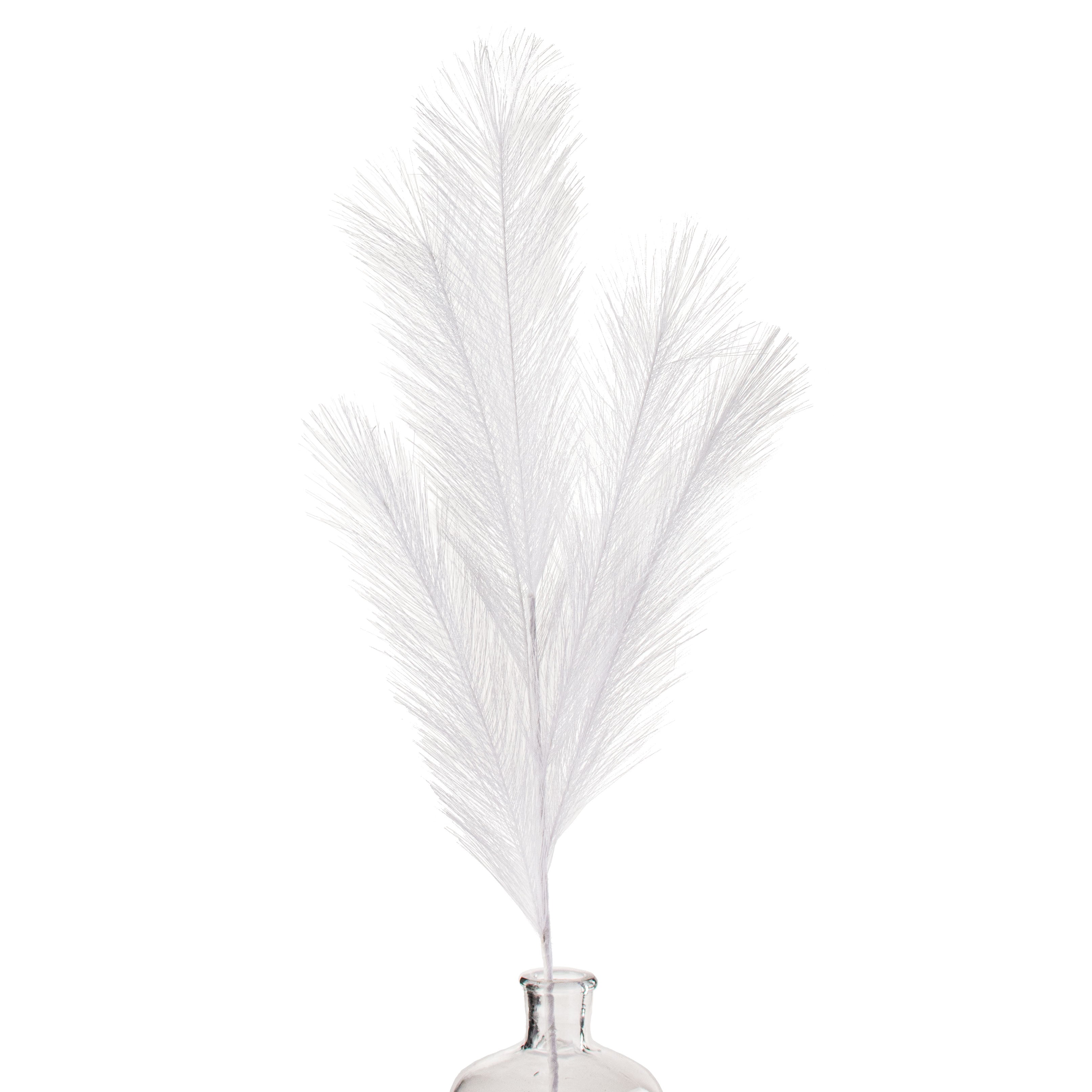 32" Fabric Pampas Grass Spray: White Item Number: FG601327