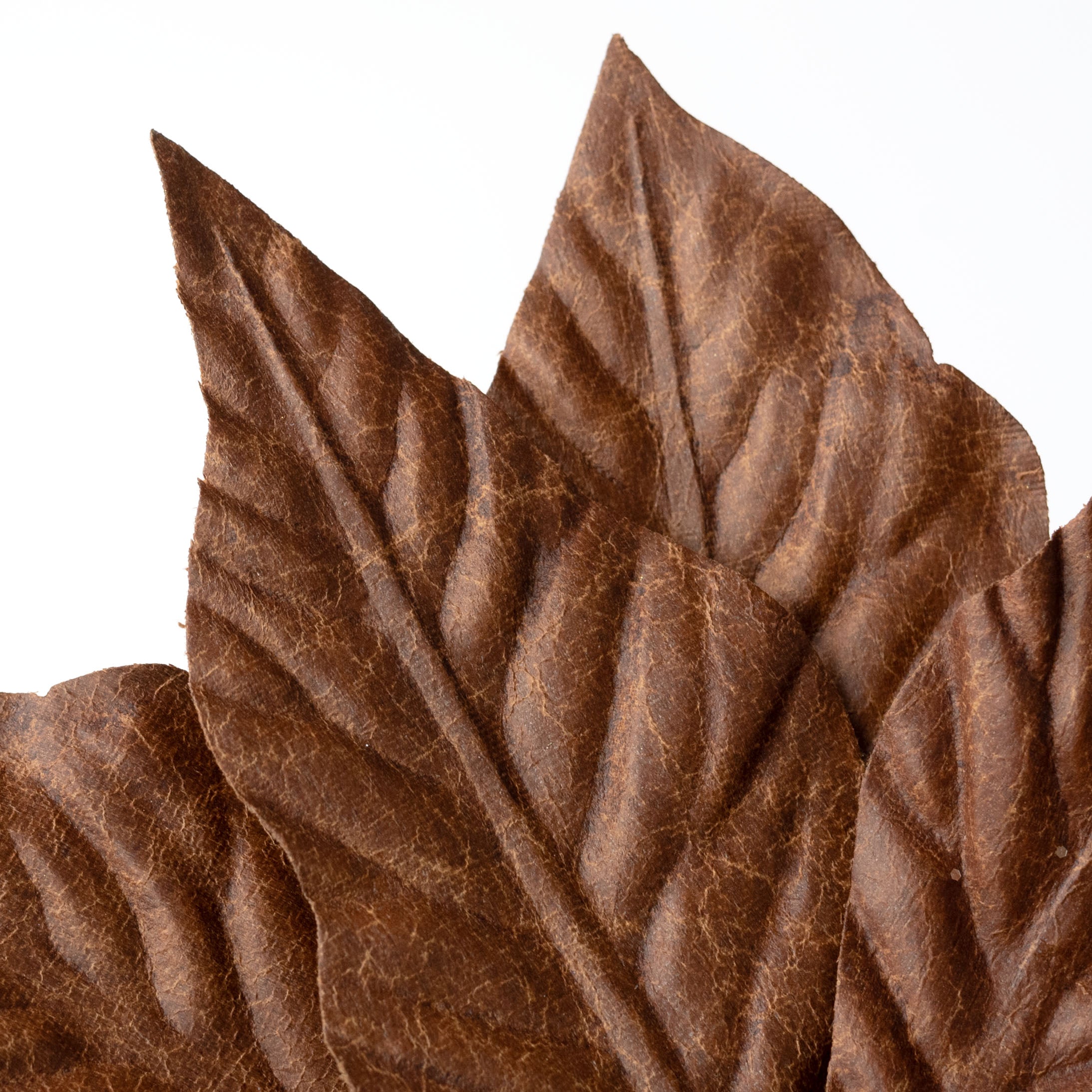 11" x 17" Fabric Poinsettia Stem: Chocolate Brown Lifestyle Photo