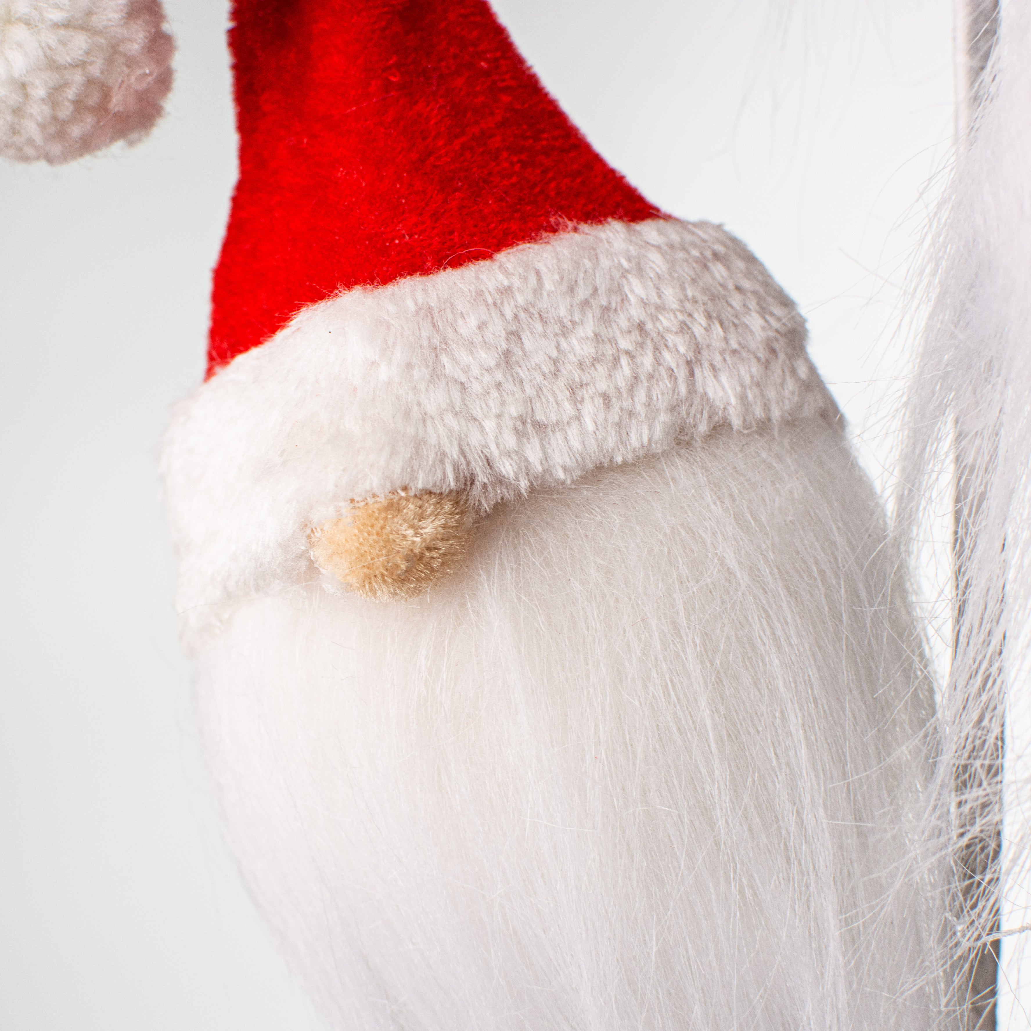 30" Fabric Santa Gnome Spray: Red & White Lifestyle Photo