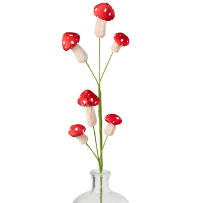 26" Fairytale Mushroom Pick: Red Item Number: 63304RD