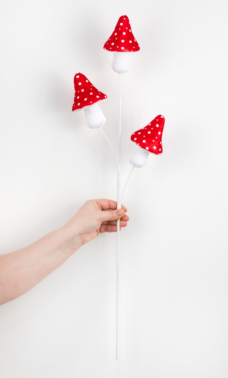 30" Fairytale Mushroom Spray: Red detail photo 3