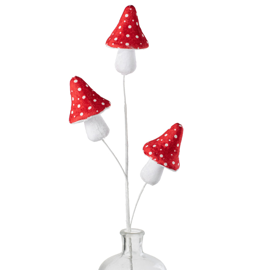 30" Fairytale Mushroom Spray: Red Item Number: 63404RD