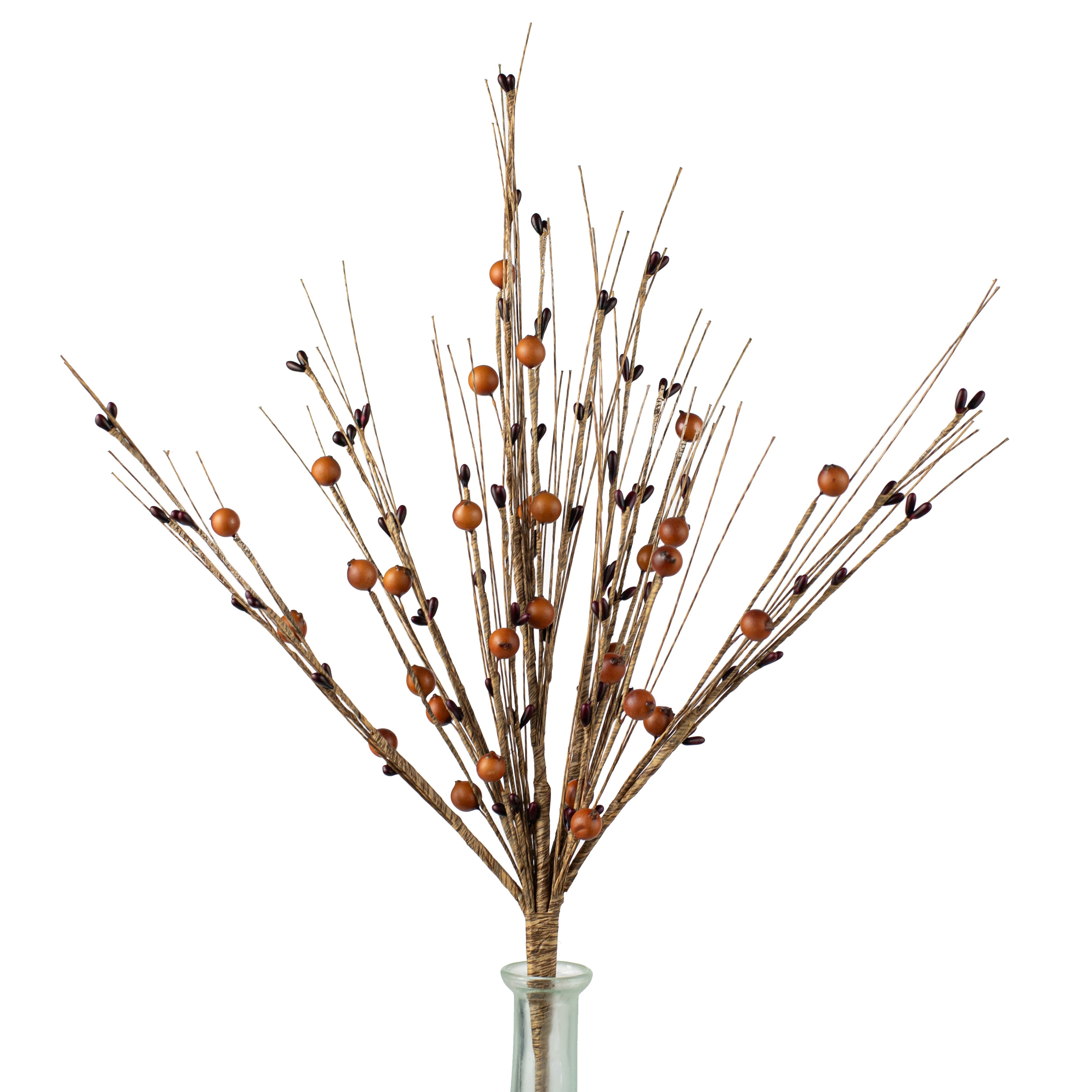 20" Fall Berries and Pips Spray Item Number: 64381-BRN