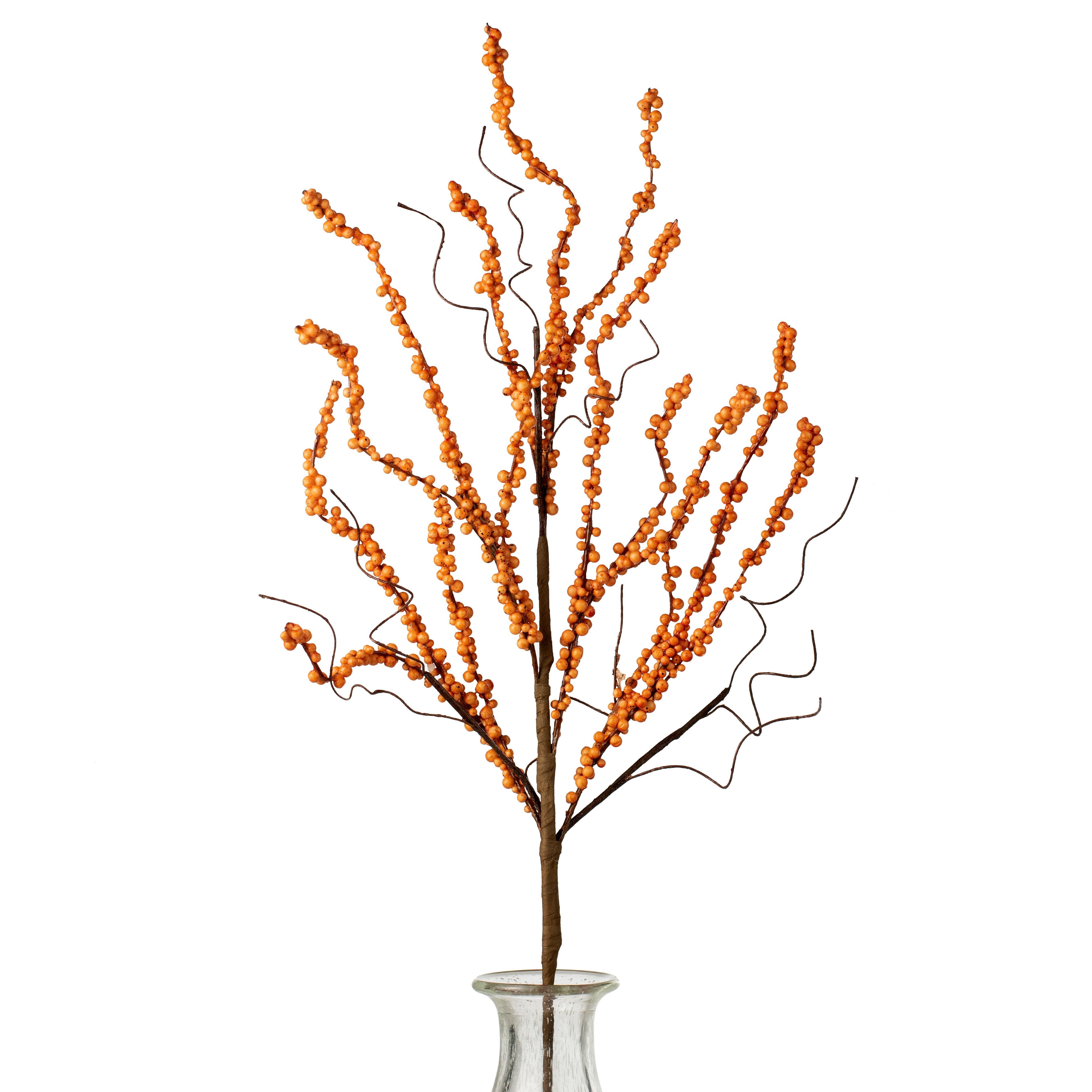 32" Fall Berry & Twig Spray Item Number: 56365OR
