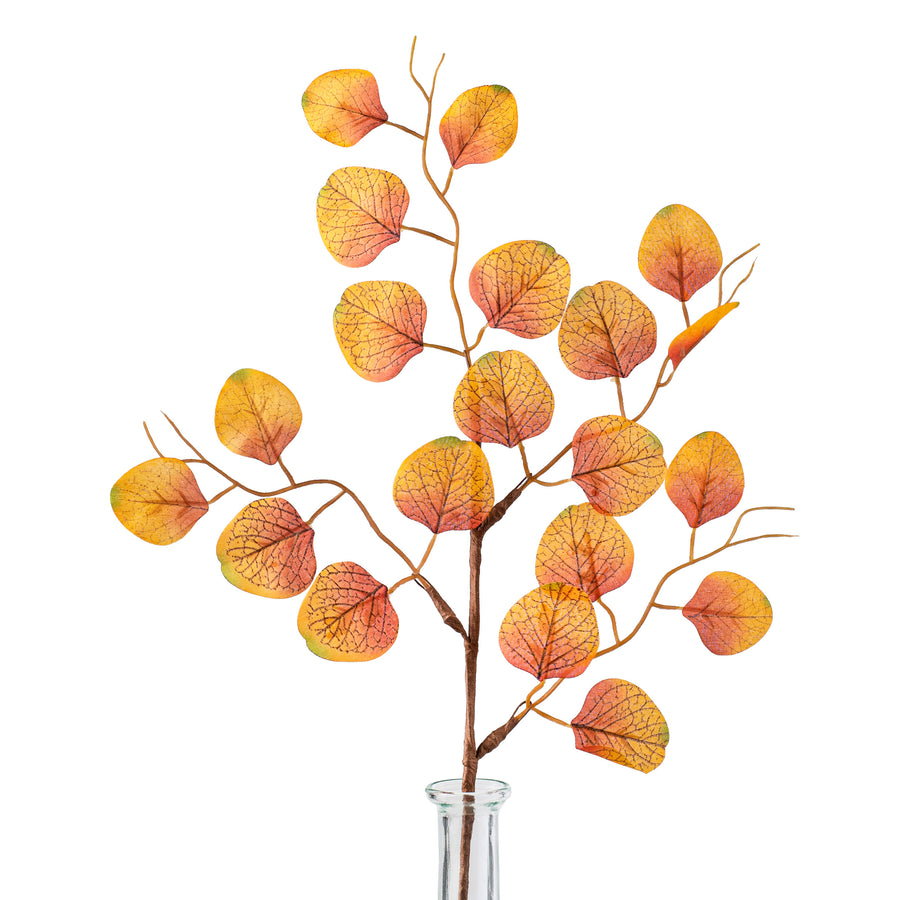 18" Fall Mix Silk-Screen Silver Dollar Spray Item Number: 30755