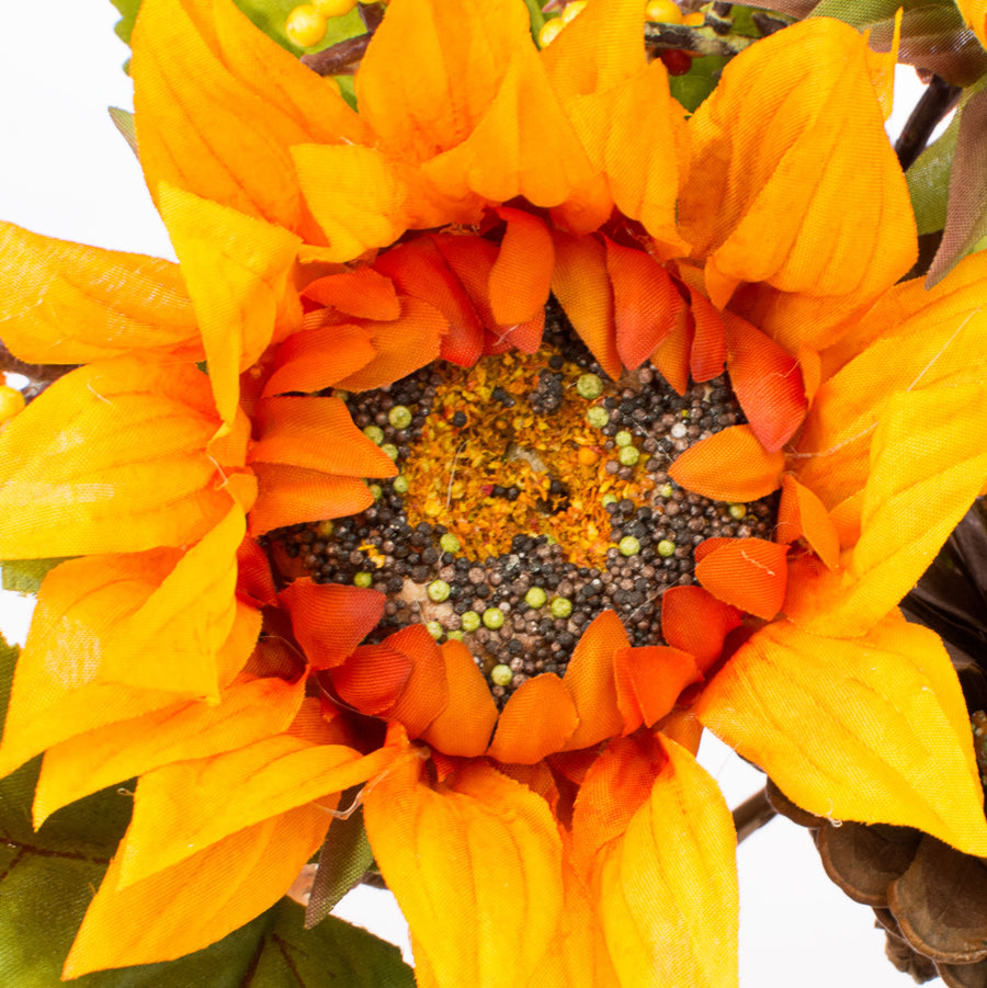 17" Fall Sunflower Maple Pick detail photo 3