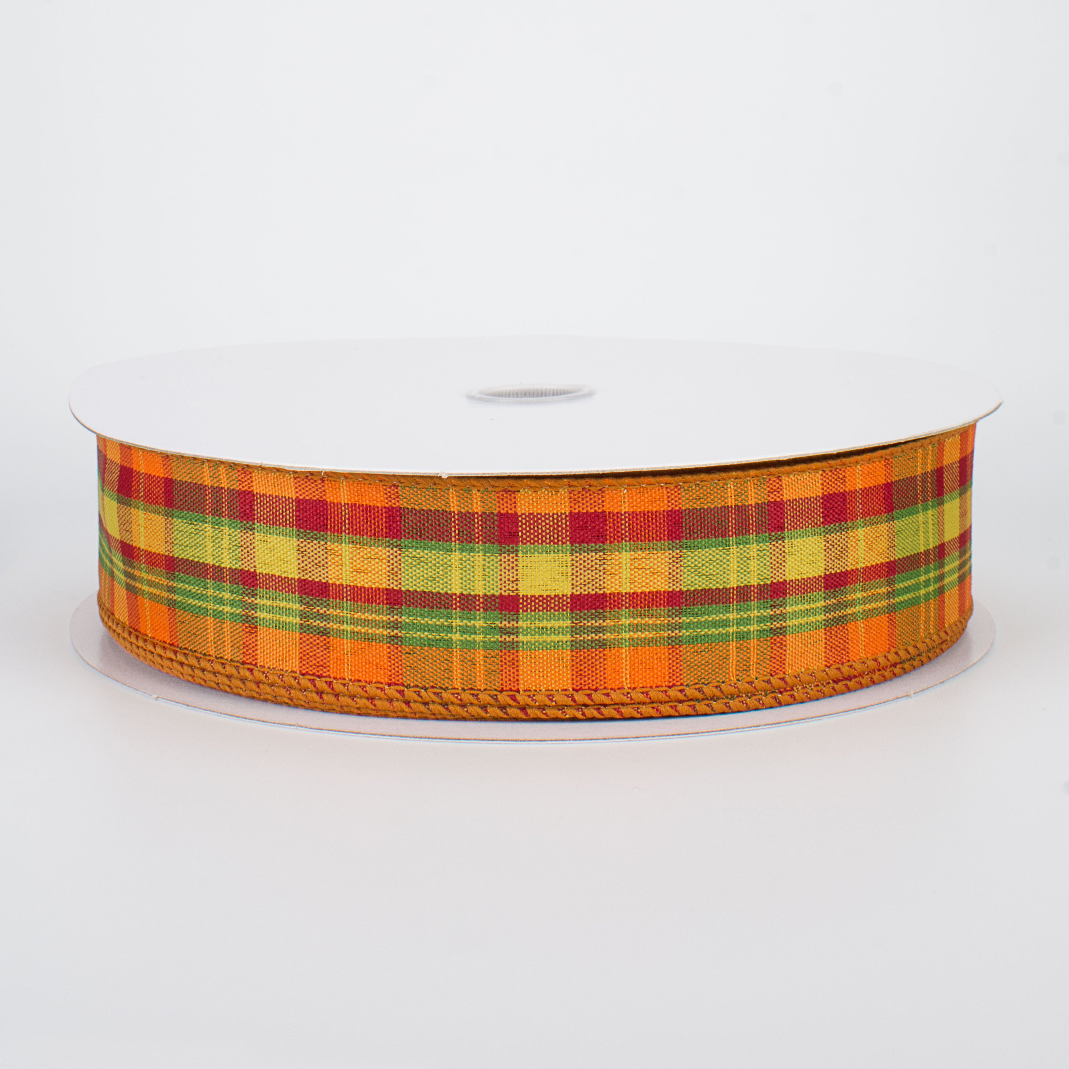 1.5" Fall Value Plaid Ribbon (50 Yards)