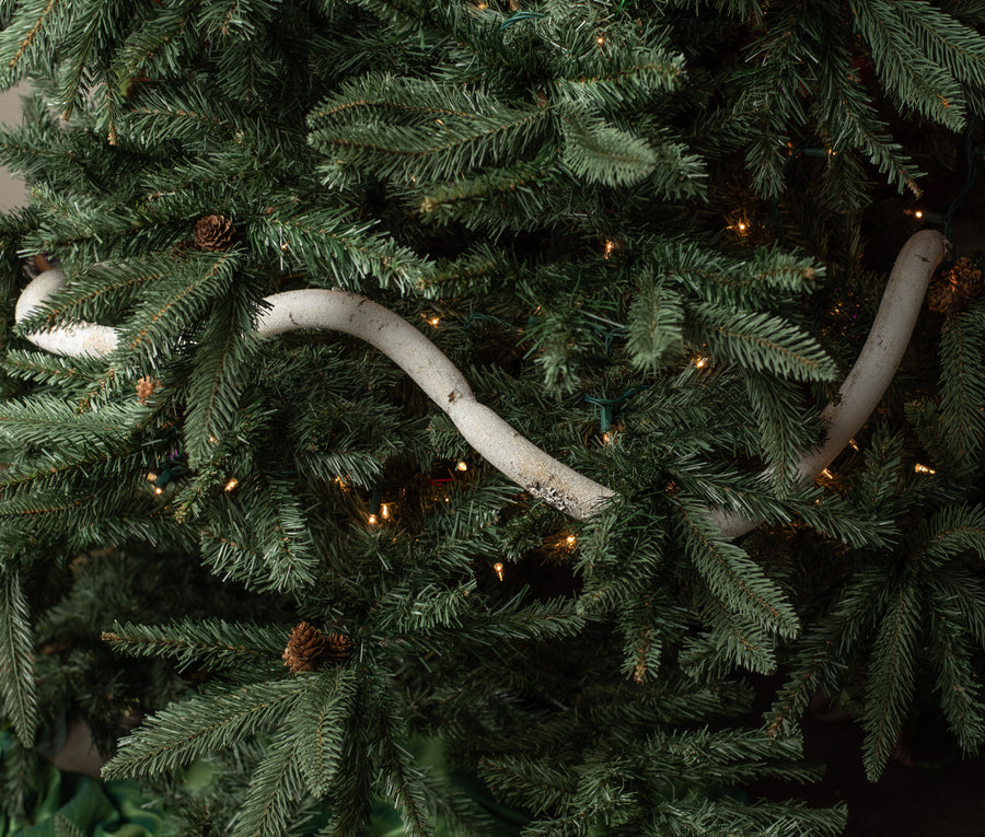 72" Faux Birch Flexible Log Lifestyle Photo