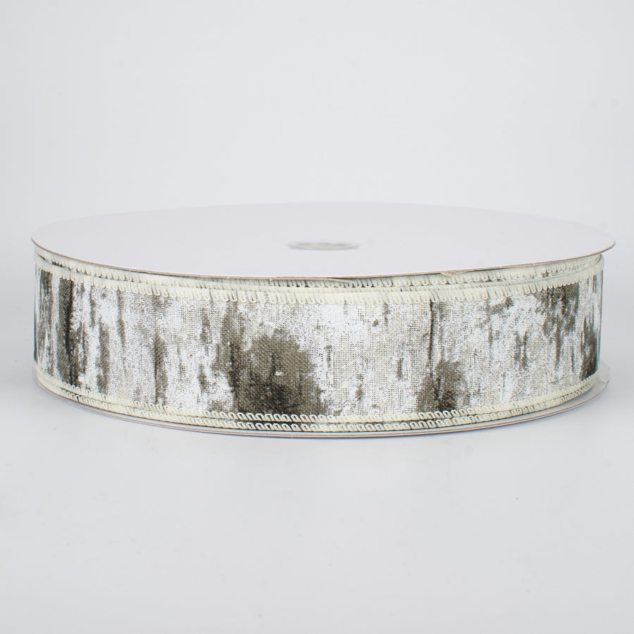 1.5" Faux Canvas Birch Ribbon (50 Yards)