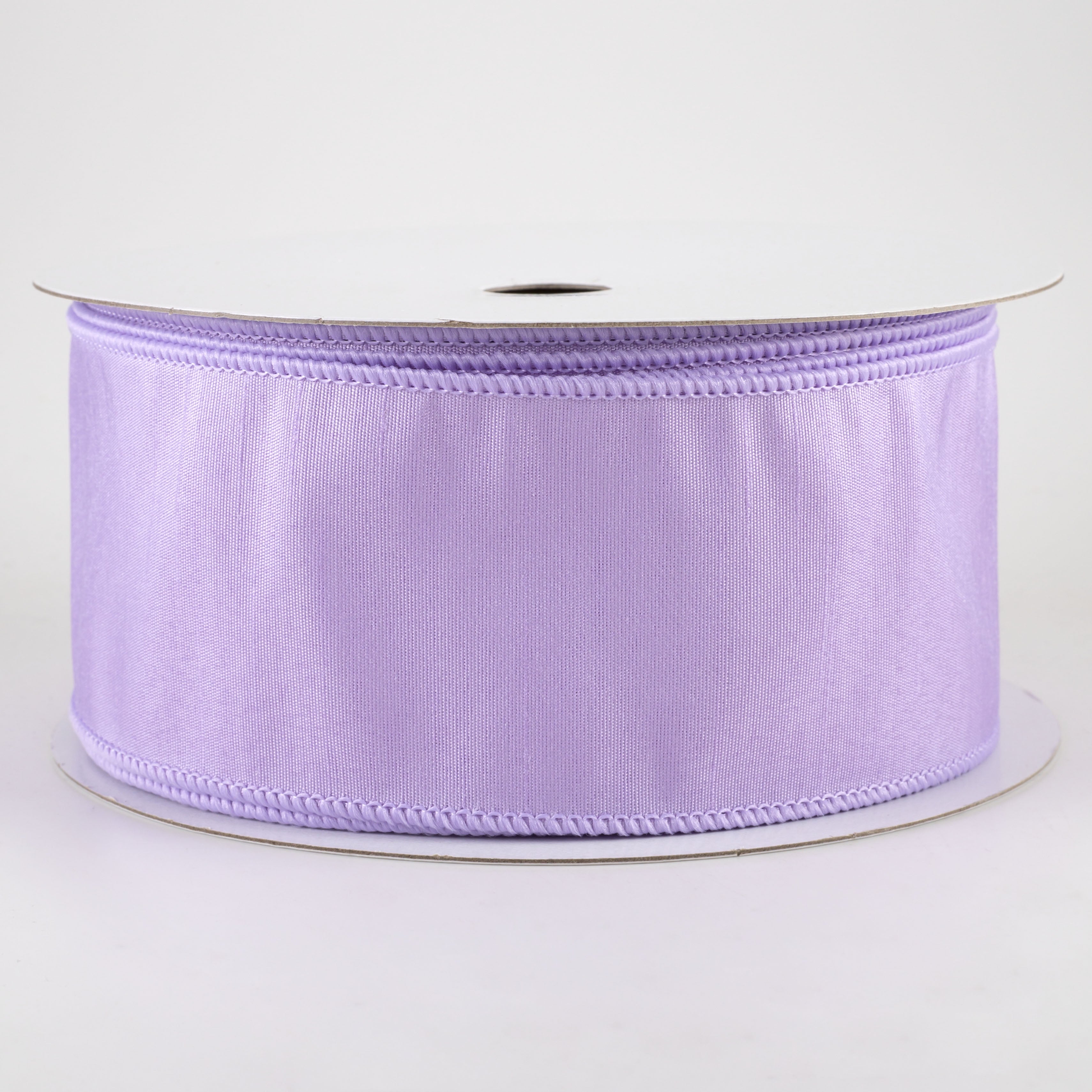 2.5" Faux Dupioni Ribbon: Lavender (25 Yards) Item Number: RD250213