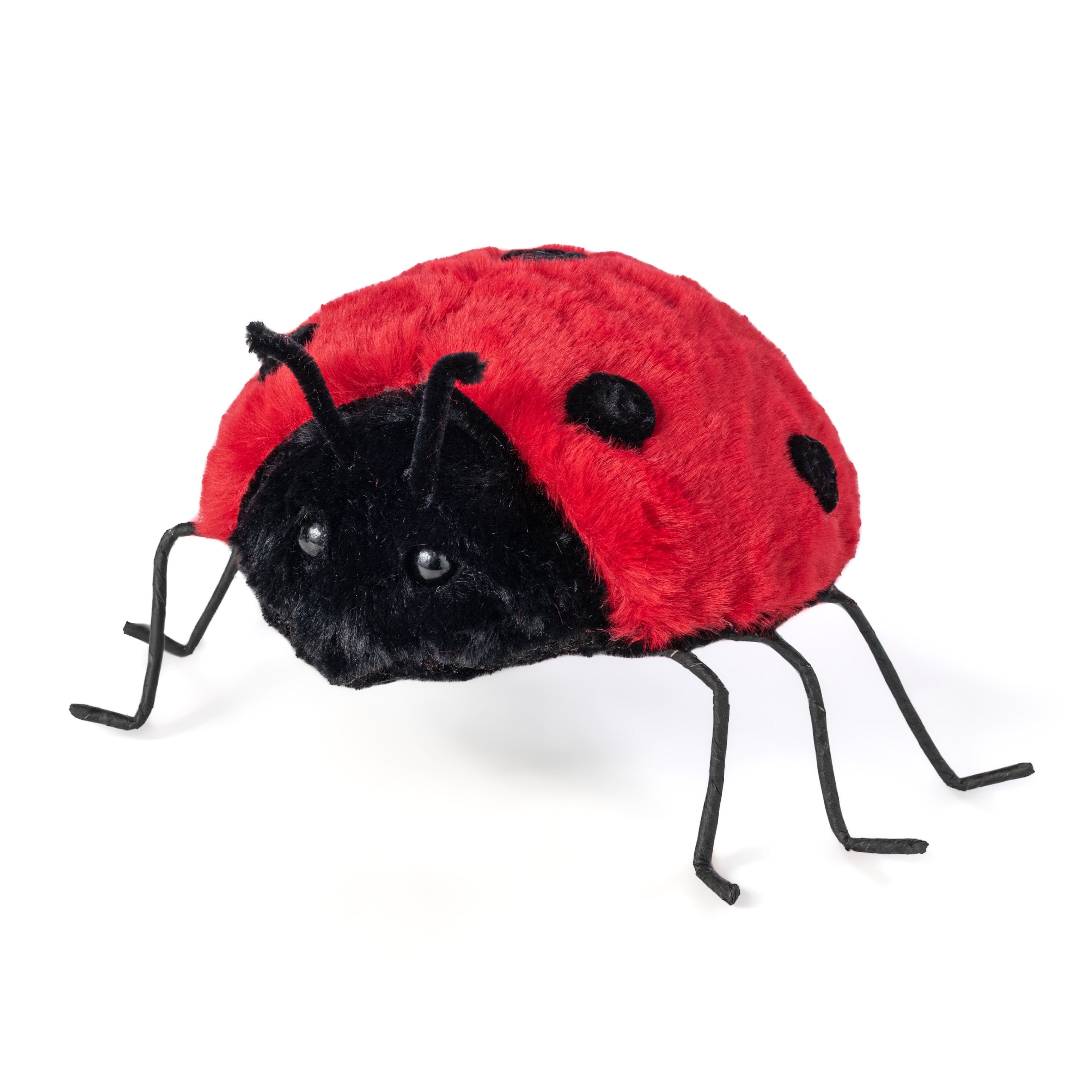 9" Faux Fur Ladybug Ornament Item Number: MB9879