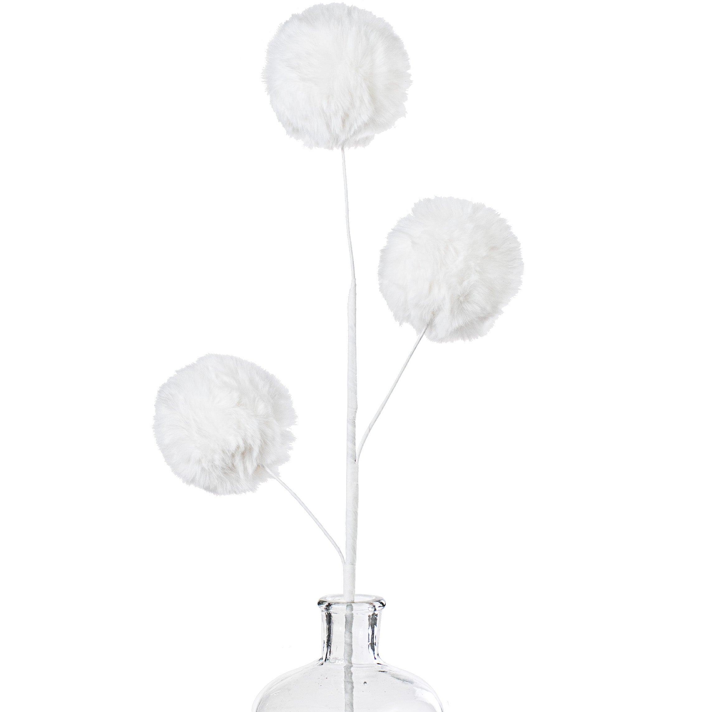 29" Faux Fur Spray: White Item Number: 85682WT