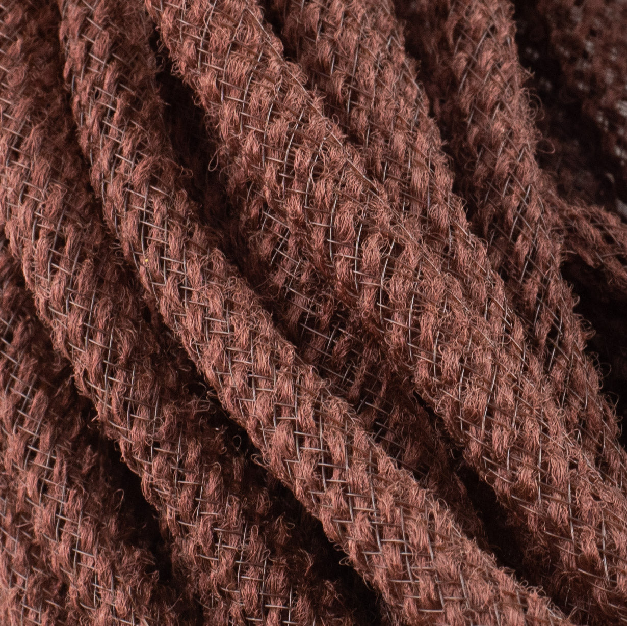 Faux Jute Deco Flex Tubing Ribbon: Chocolate (30 Yards) Lifestyle Photo