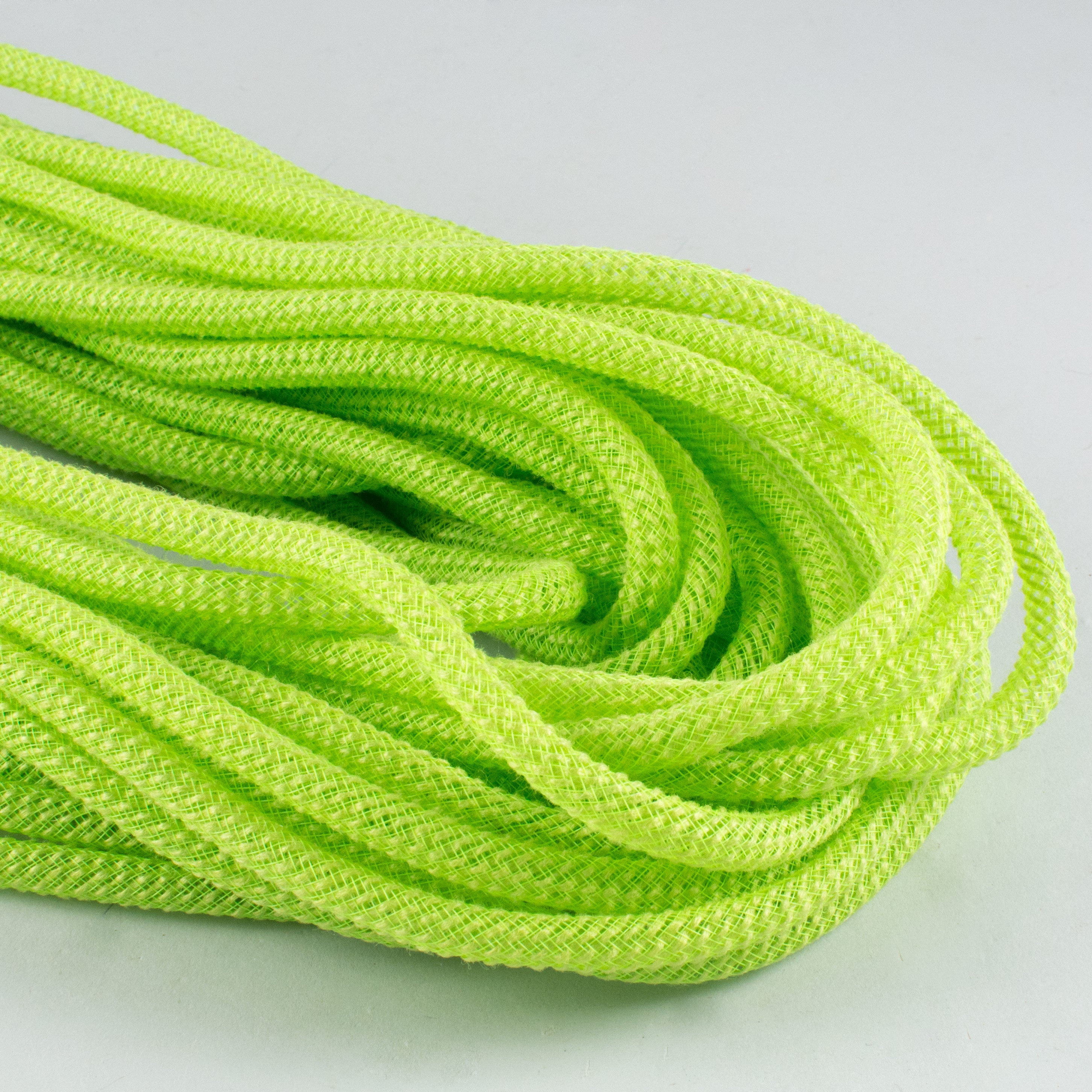 Faux Jute Deco Flex Tubing Ribbon: Fresh Green (30 Yards) Item Number: RE3665N9
