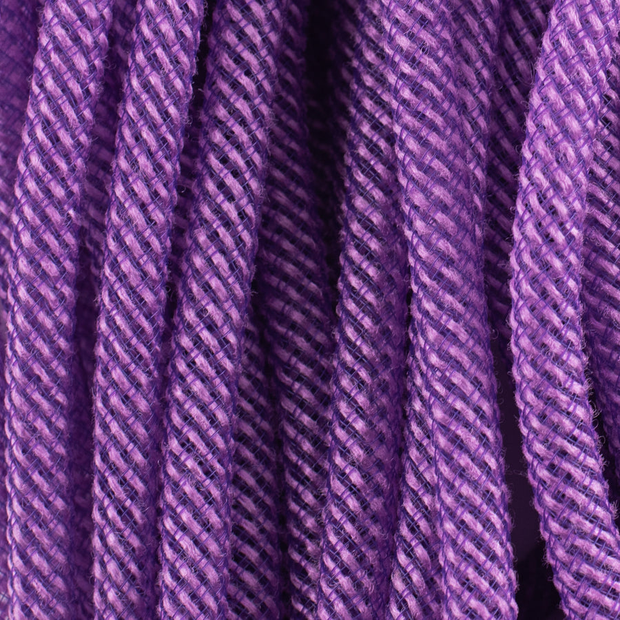 Faux Jute Deco Flex Tubing Ribbon: Purple (30 Yards) Lifestyle Photo