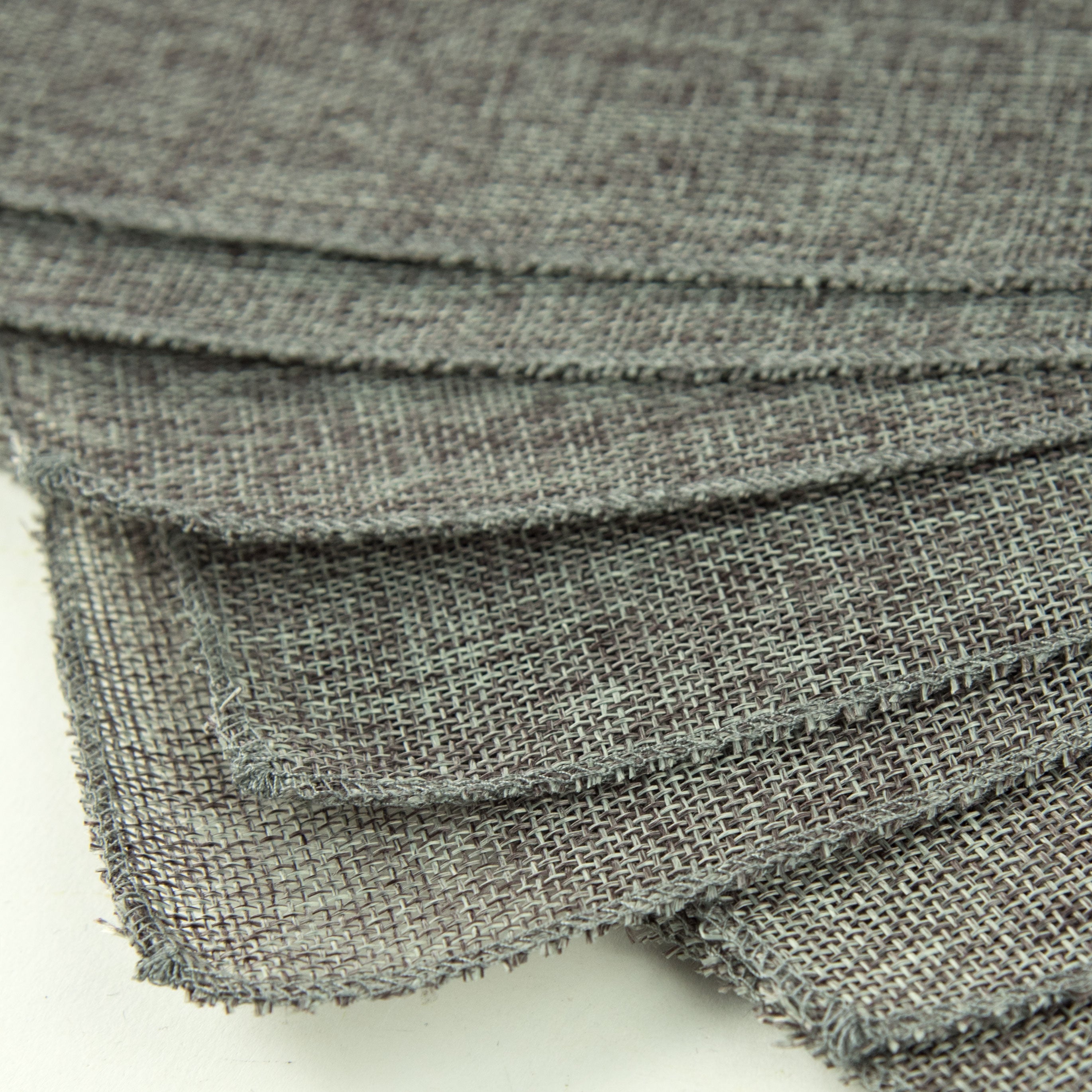 Faux Jute Placemats: Dark Grey (10) detail photo 3