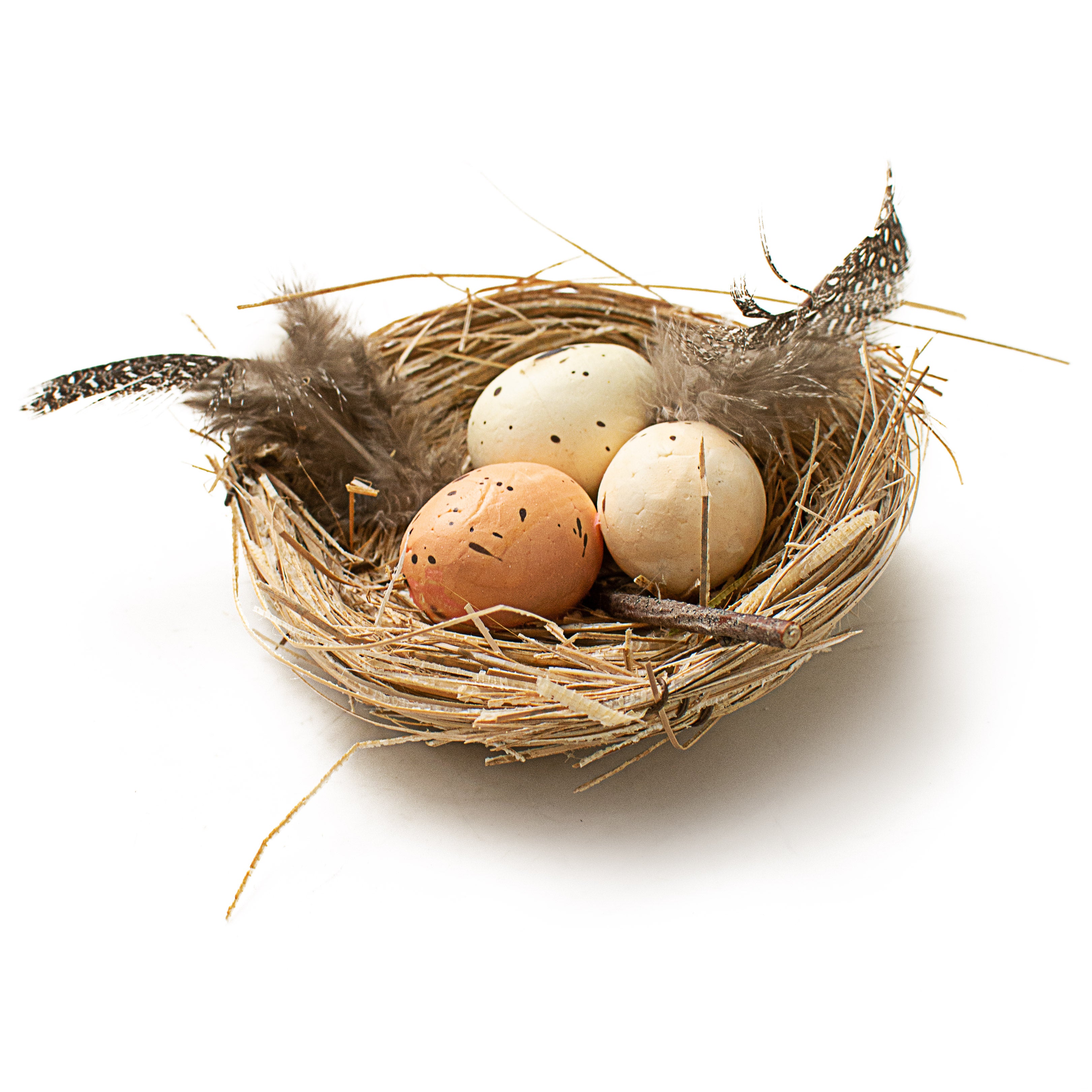 4" Feathered Bird Nest Item Number: 4203401