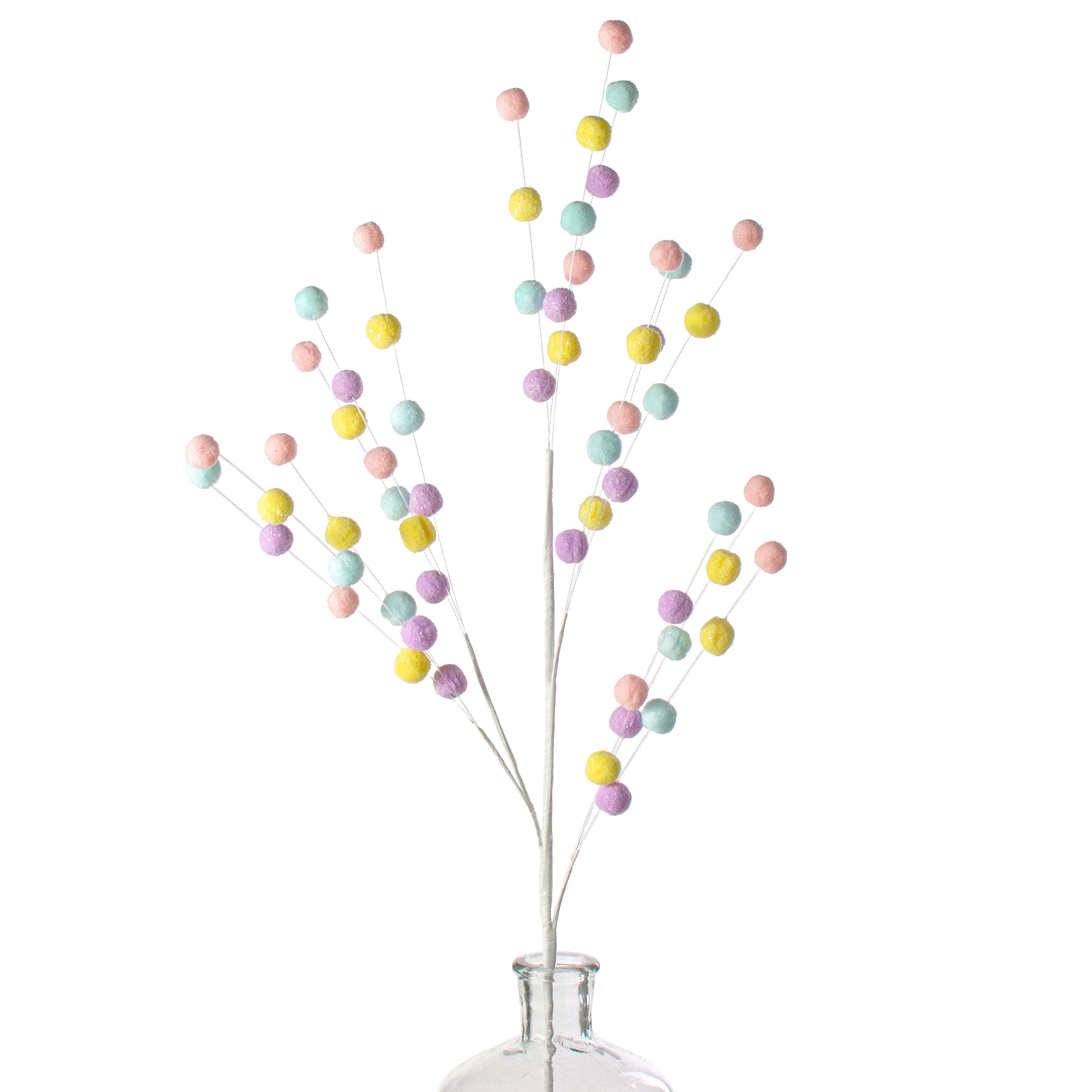 30" Felt Ball Spray: Easter Pastel Multi Item Number: 63496EAS