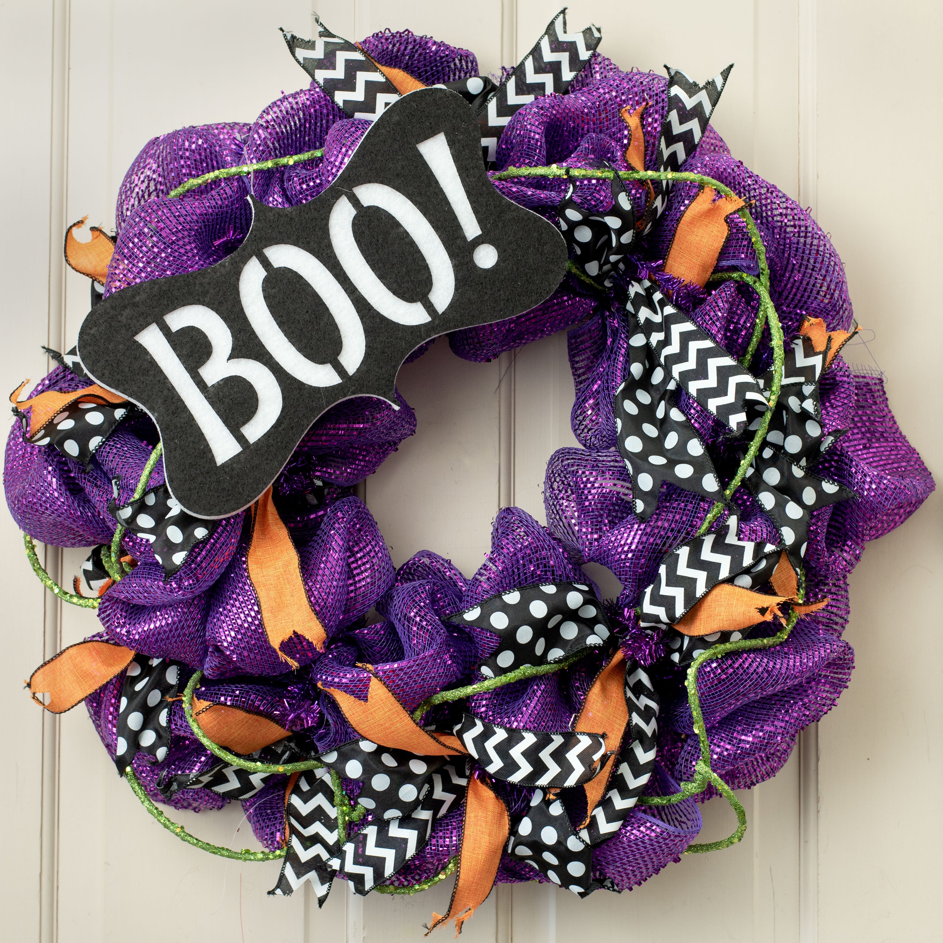 12" Felt & Foam Boo Sign Lifestyle Photo