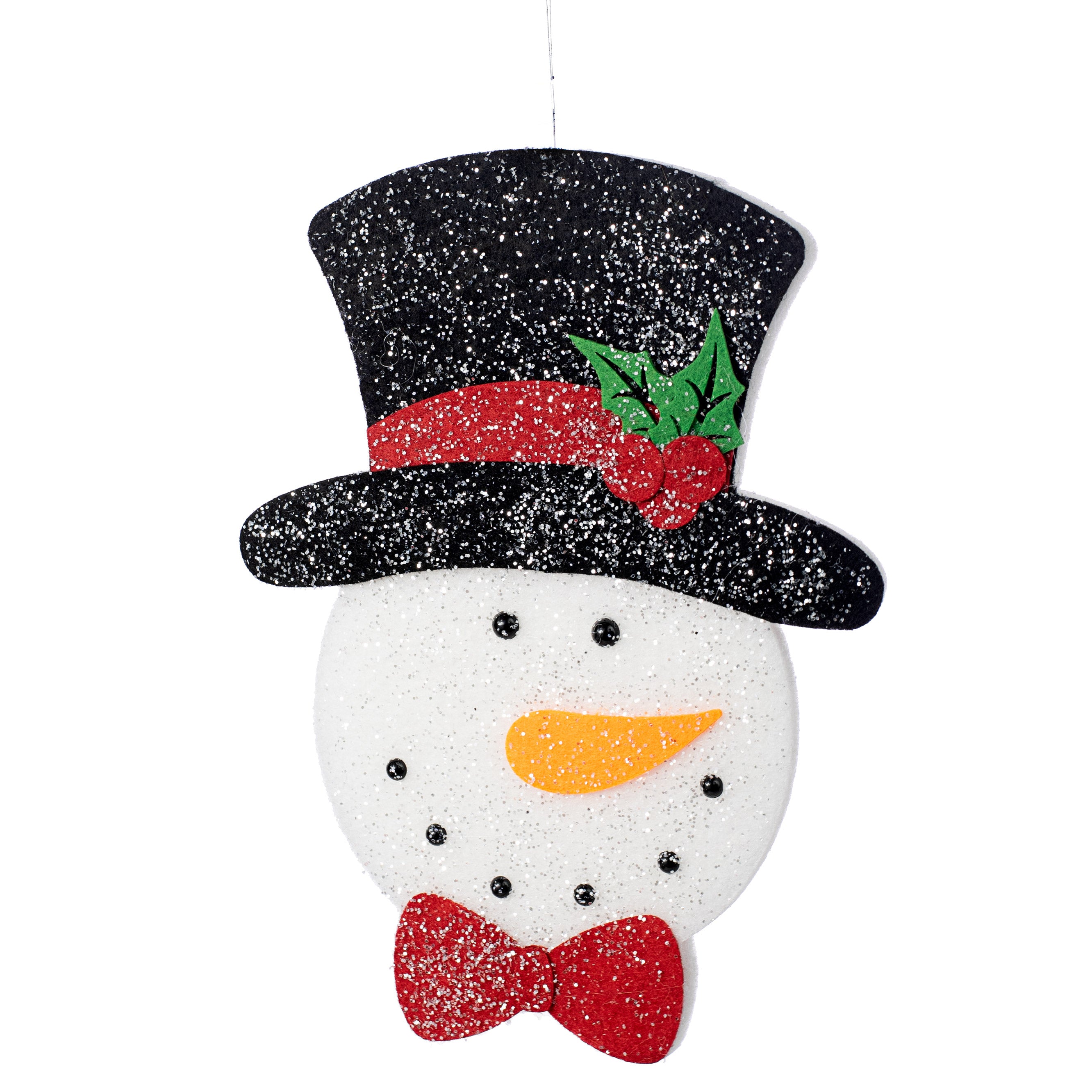12" Felt & Foam Snowman Head Ornament Item Number: XC6124