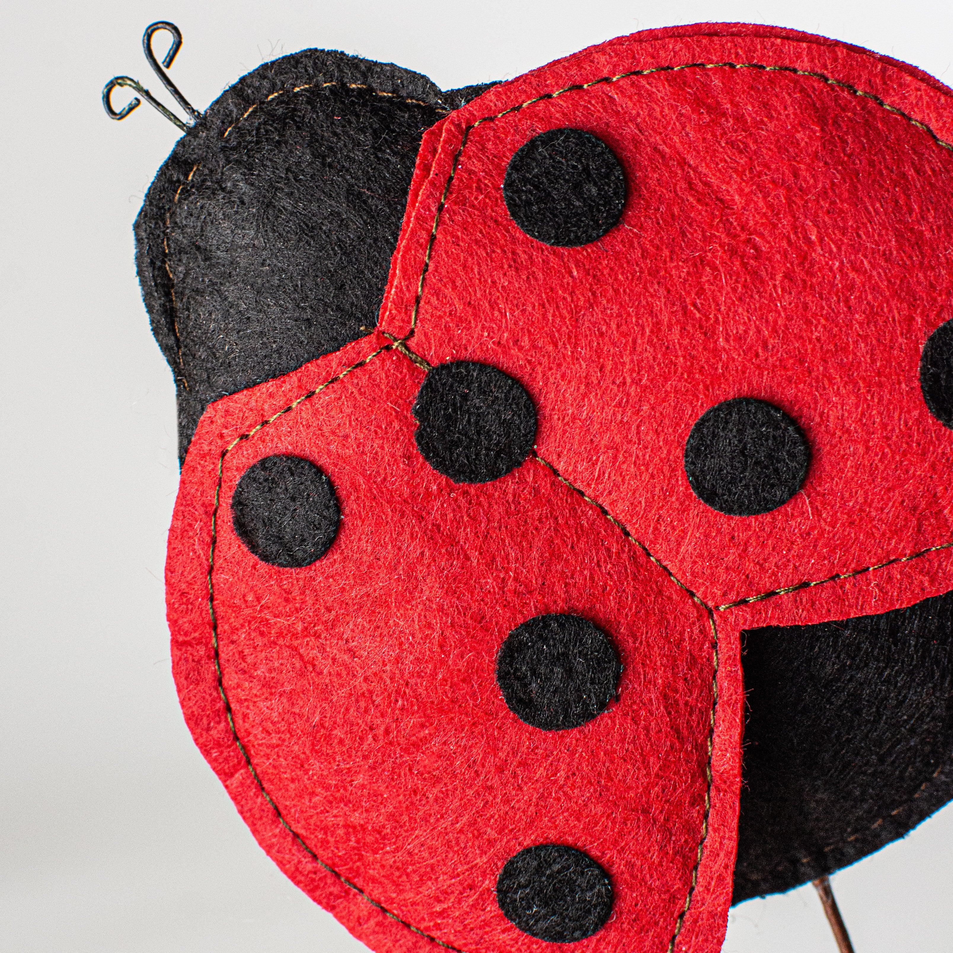 15" Felt Lady Bug Pick Lifestyle Photo