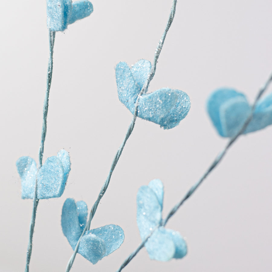 30" Felt Leaf Filler Spray: Blue Lifestyle Photo