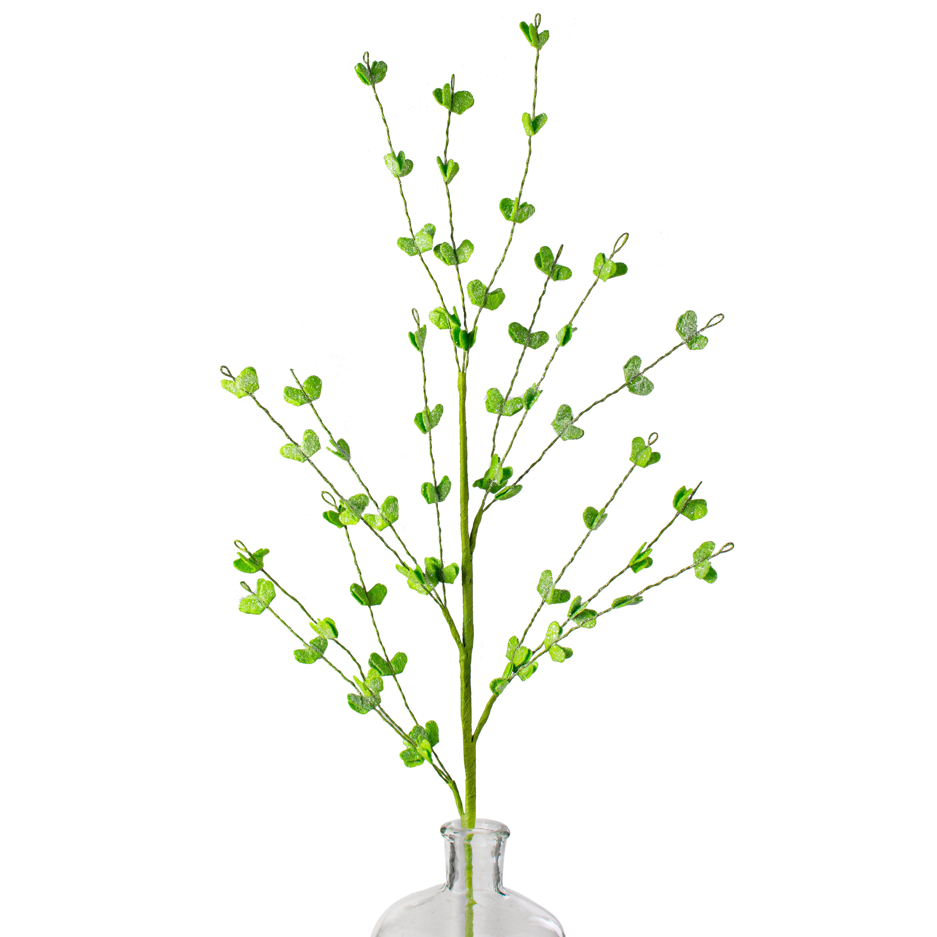 30" Felt Leaf Filler Spray: Green Item Number: 63479GN