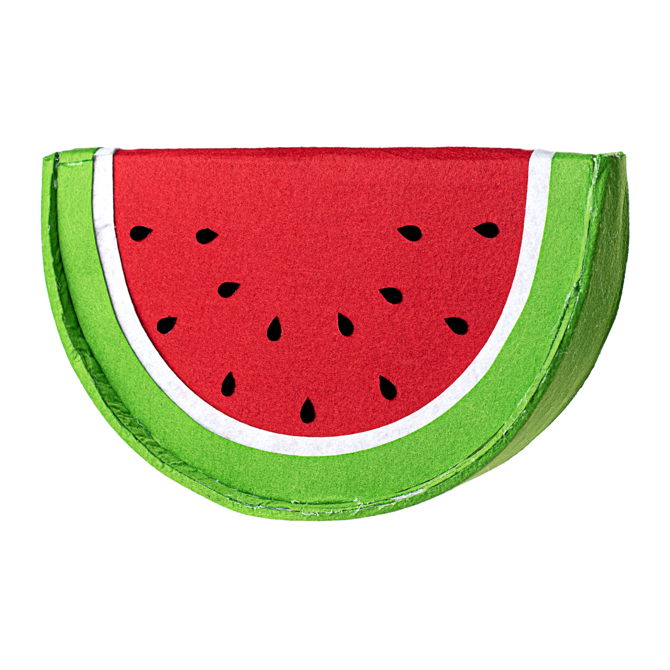 12" Felt Watermelon Ornament Item Number: 63147RDGN