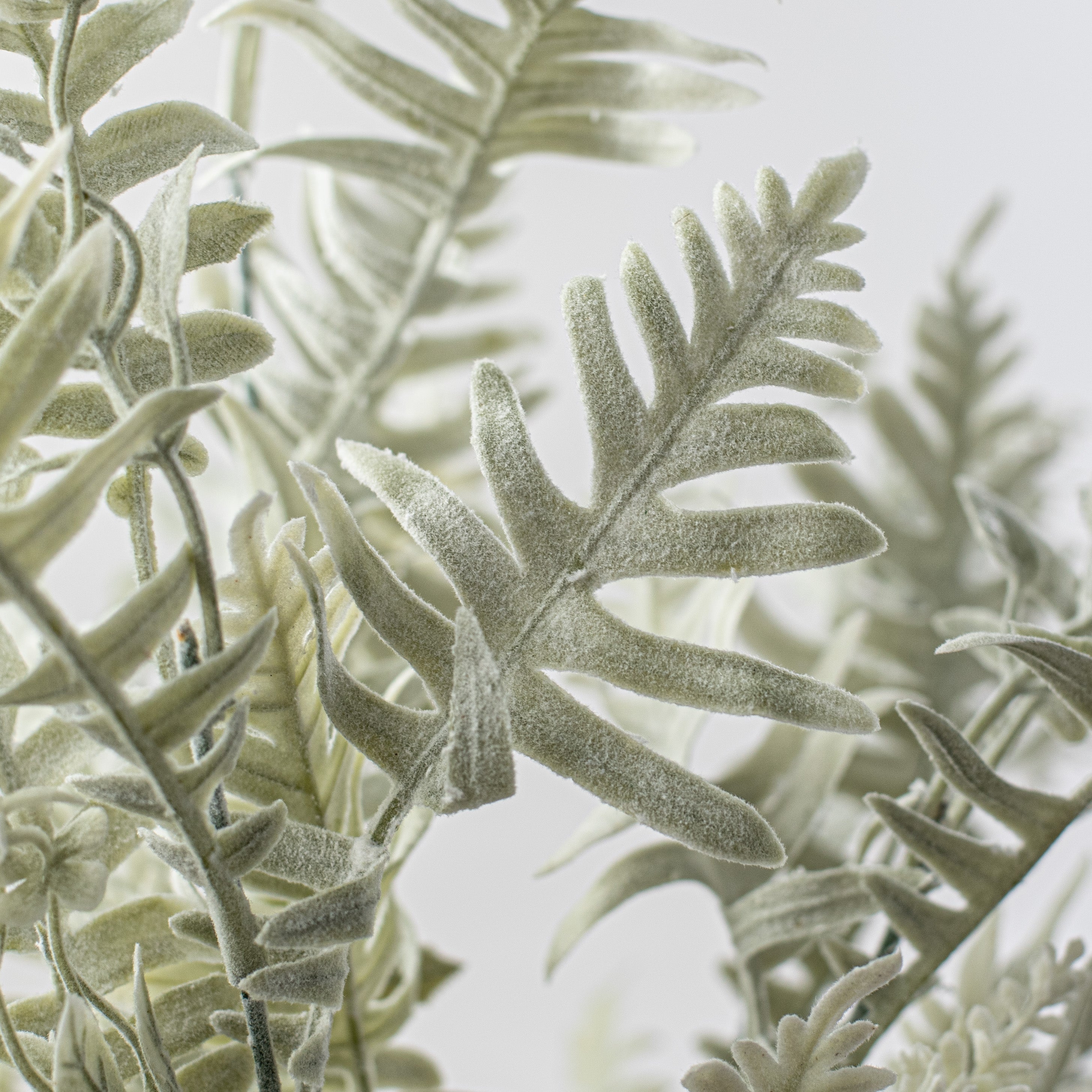 21" Fern Bush: Dusty Sage detail photo 4