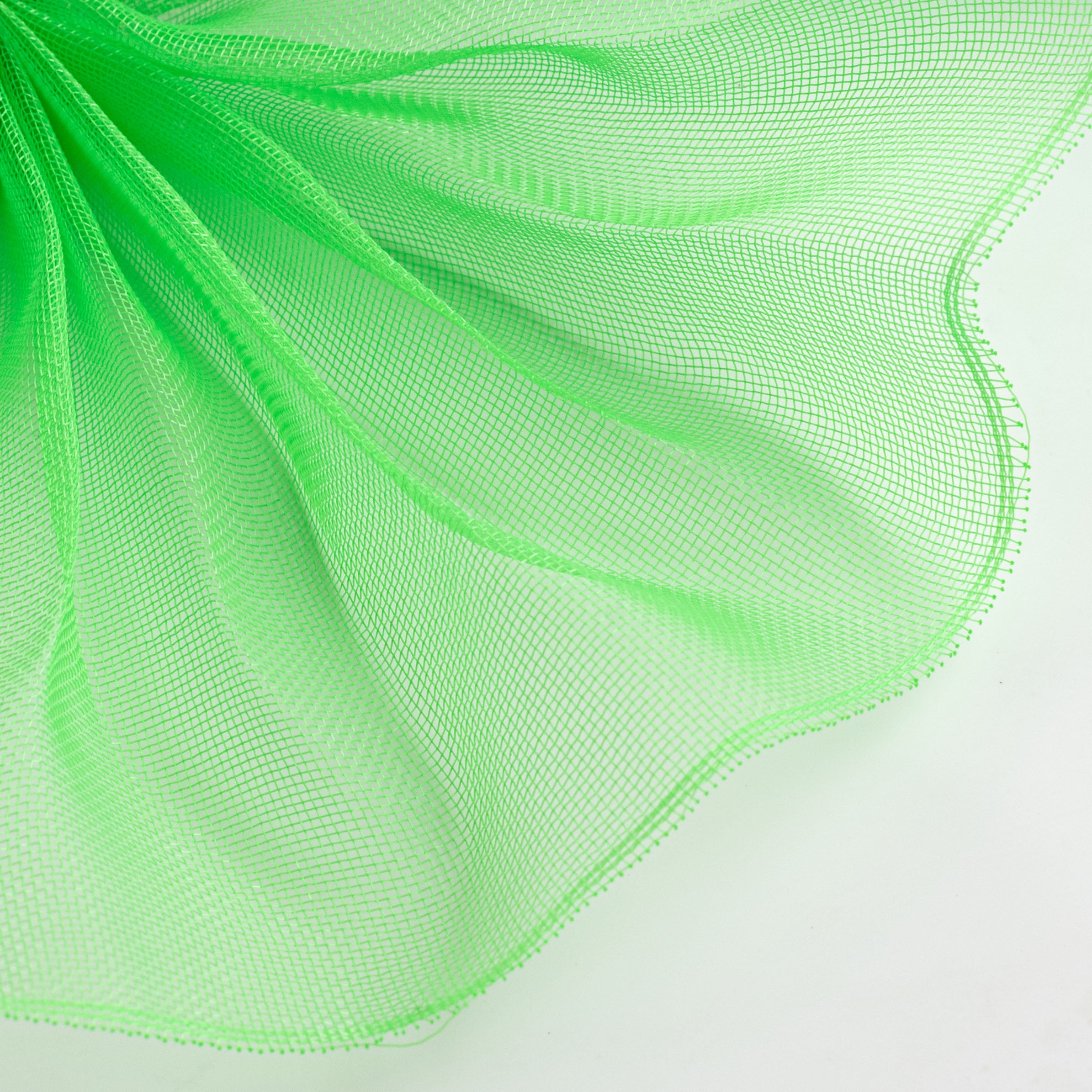10" Fine Weave Deco Mesh: Lime Green Lifestyle Photo