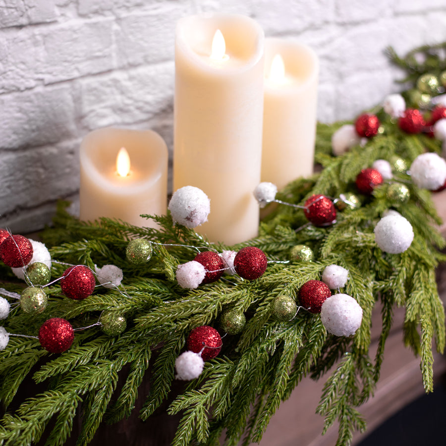 6' Fir Pine Garland Lifestyle Photo