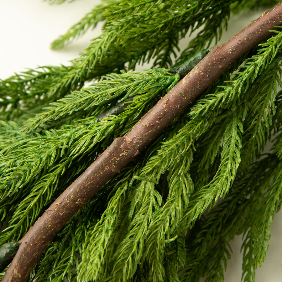 6' Fir Pine Garland detail photo 4