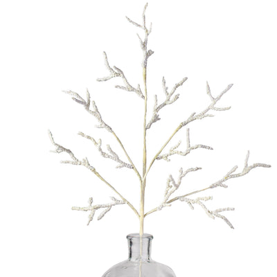 24" Fire Coral Spray: Cream Item Number: 63163CM