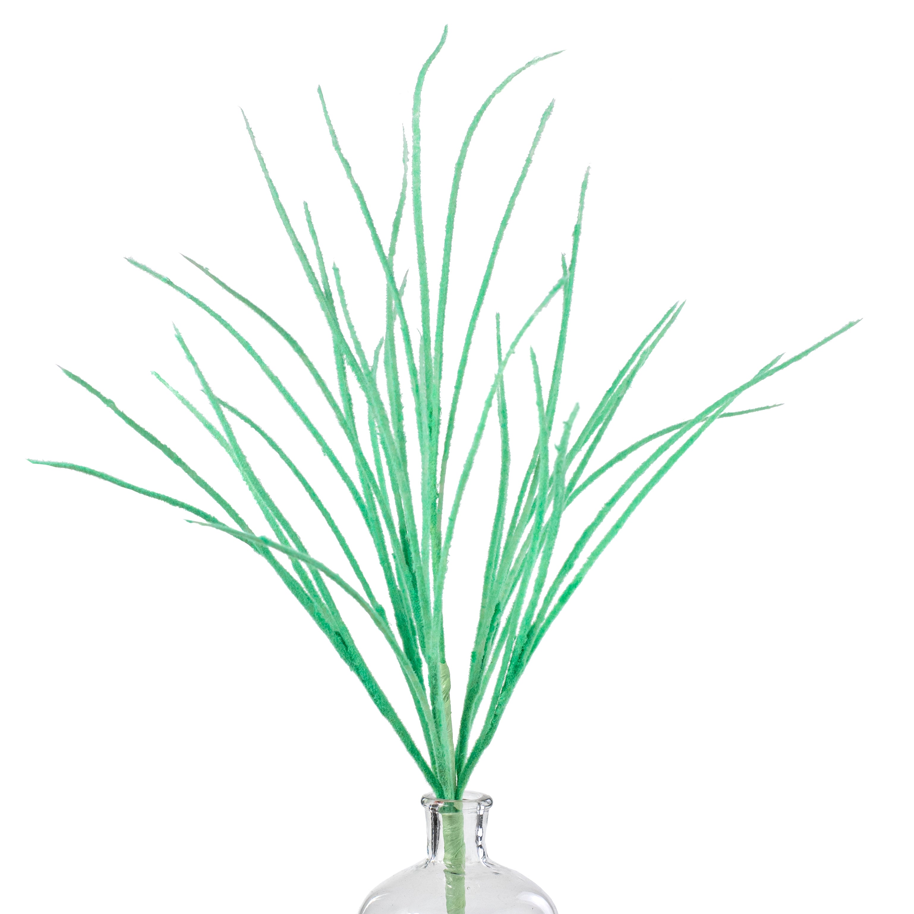27" Flocked Grass Bush: Mint Green Item Number: FG6102C8