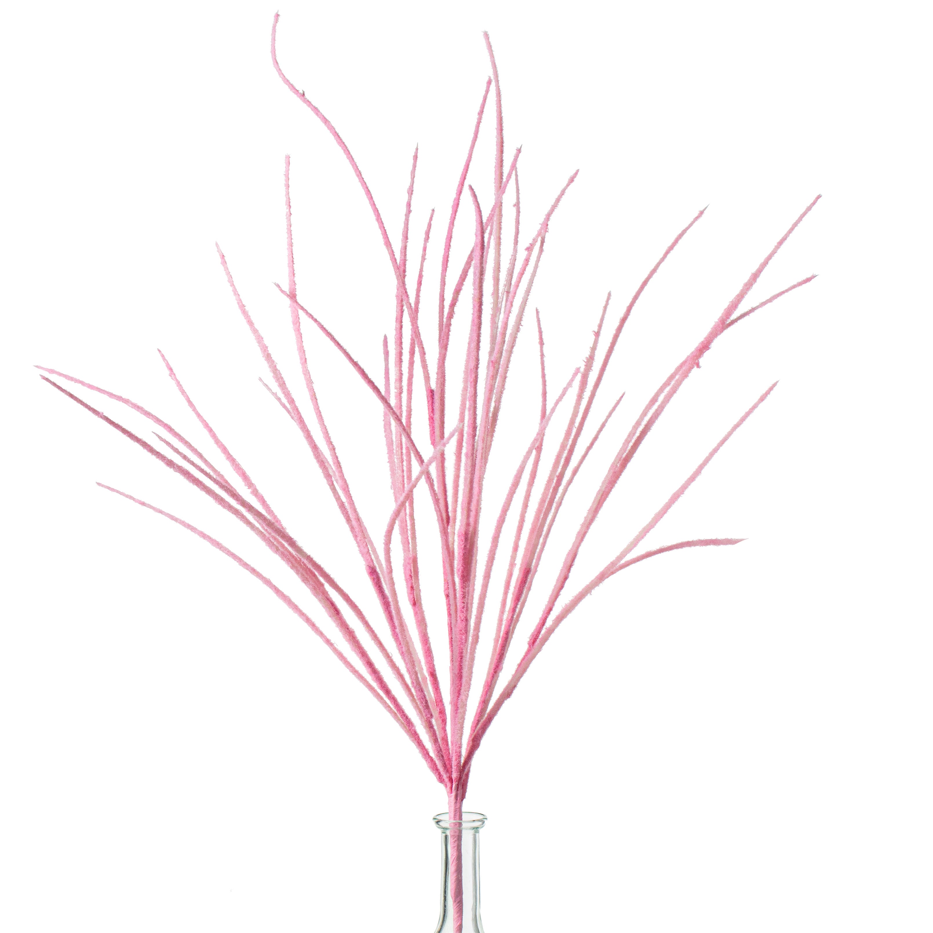 27" Flocked Grass Bush: Pink Item Number: FG610222