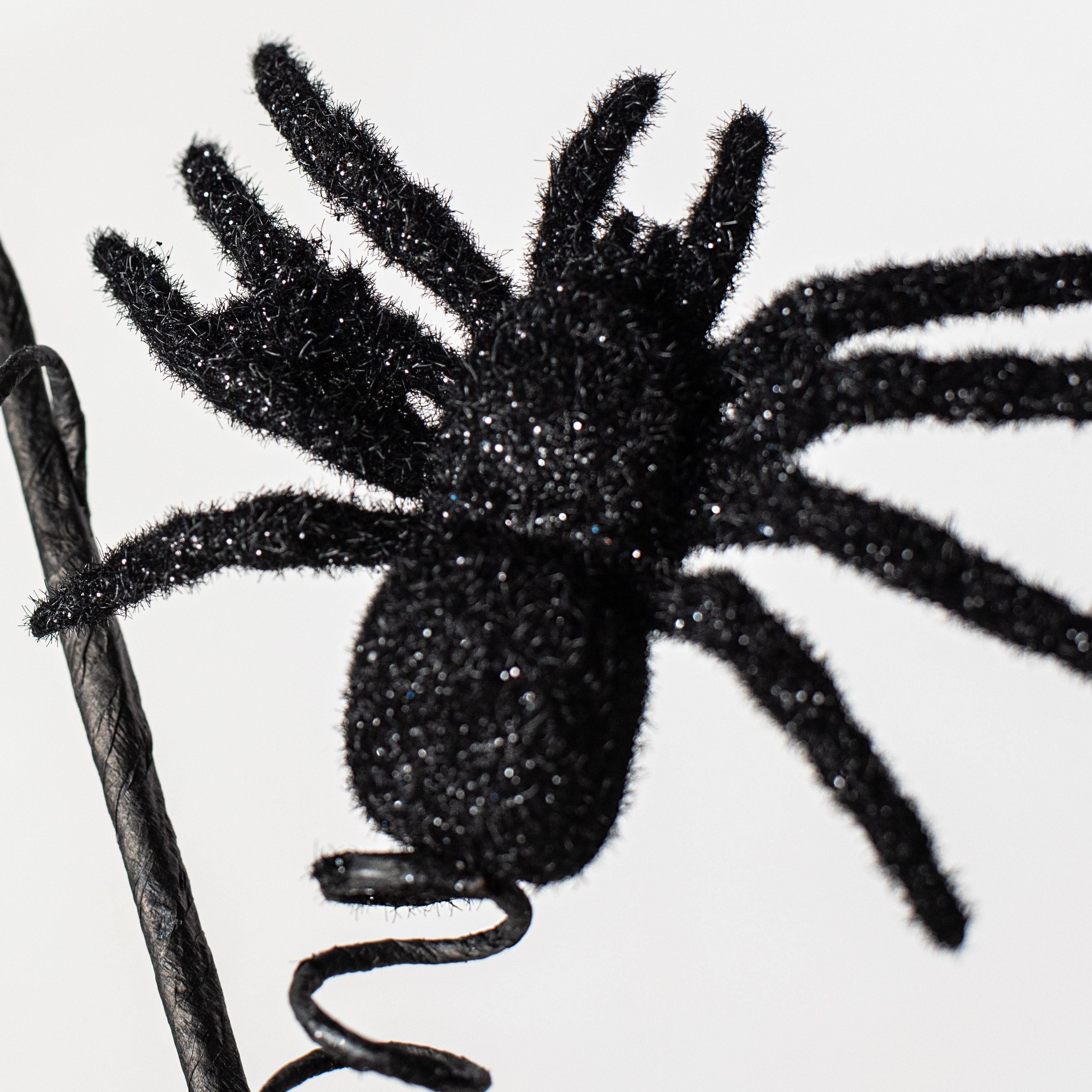 17" Flocked Spider Pick Lifestyle Photo