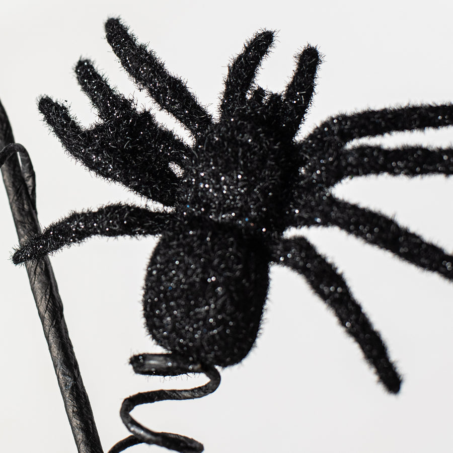 17" Flocked Spider Pick Lifestyle Photo