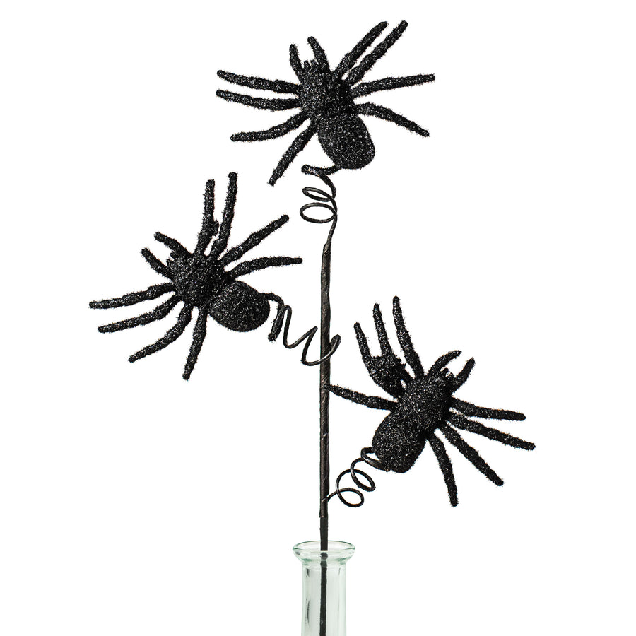 17" Flocked Spider Pick Item Number: 56775BK