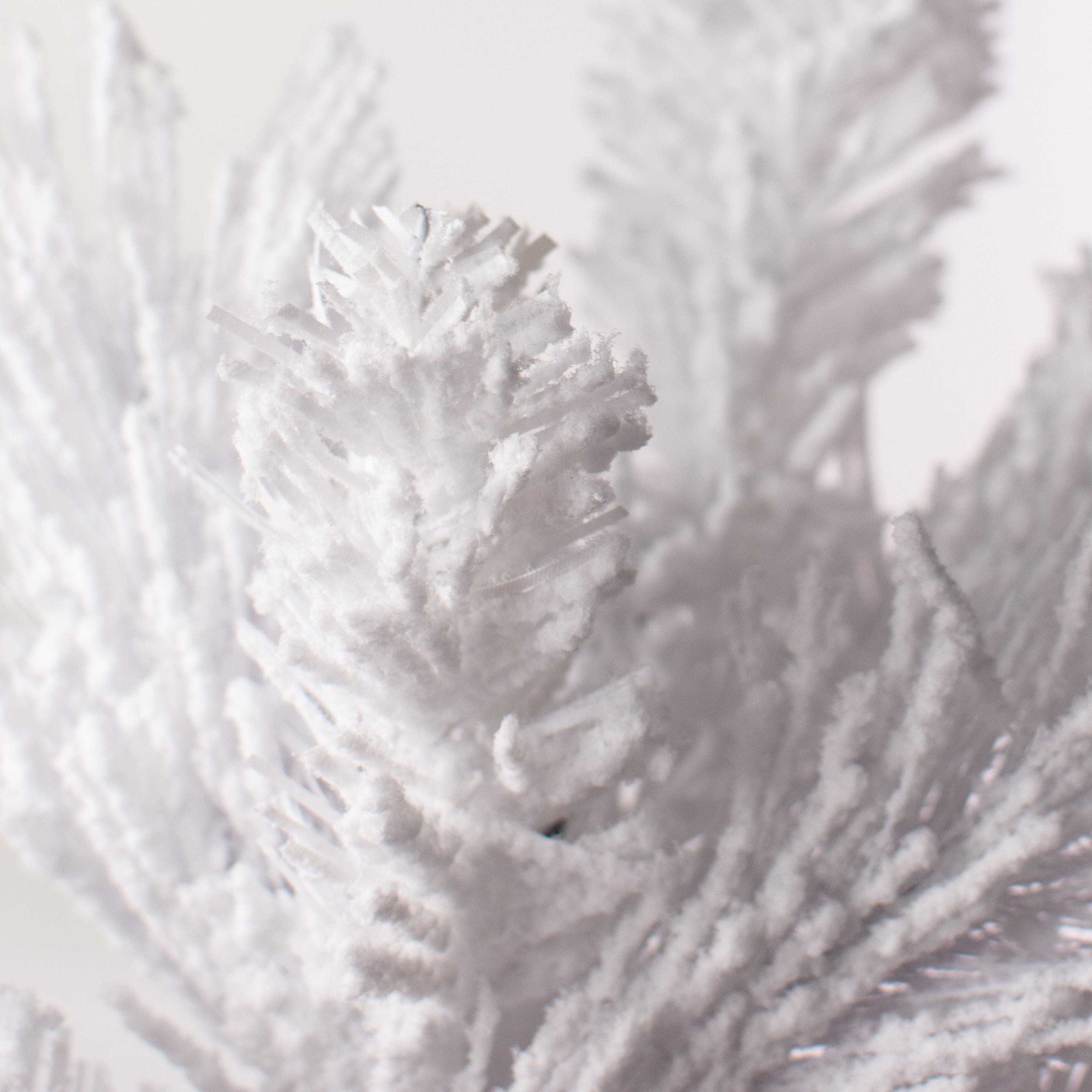 18" Flocked White Pine Pick Lifestyle Photo