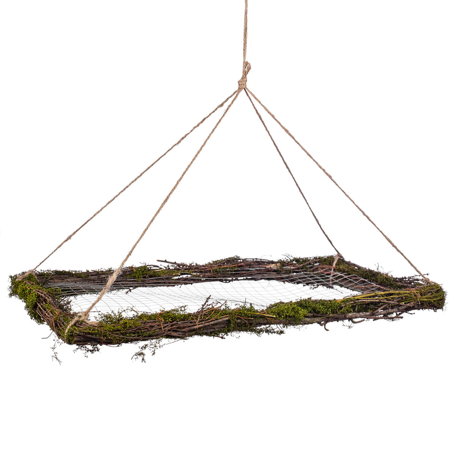 25" Floral Chandelier Frame: Rectangle Item Number: XX2149