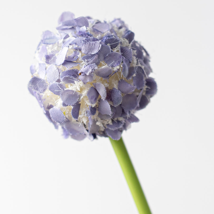 11" Flower Ball Stem Bundle: Purple Lifestyle Photo