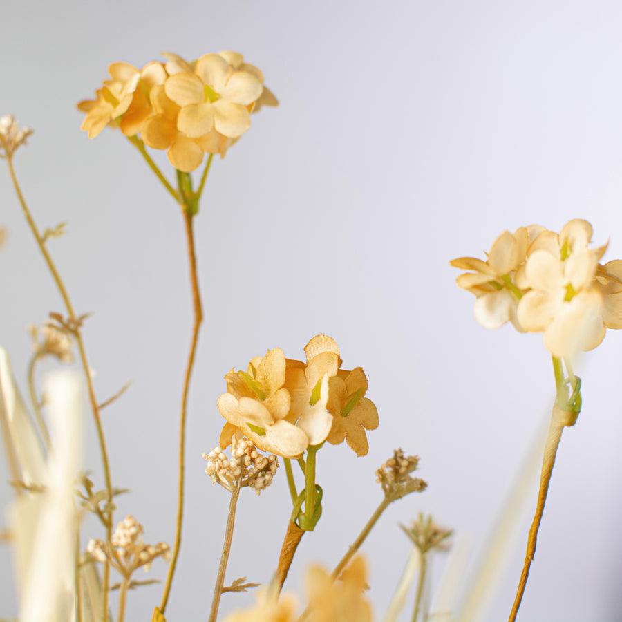 22" Flower Bush: Beige detail photo 4