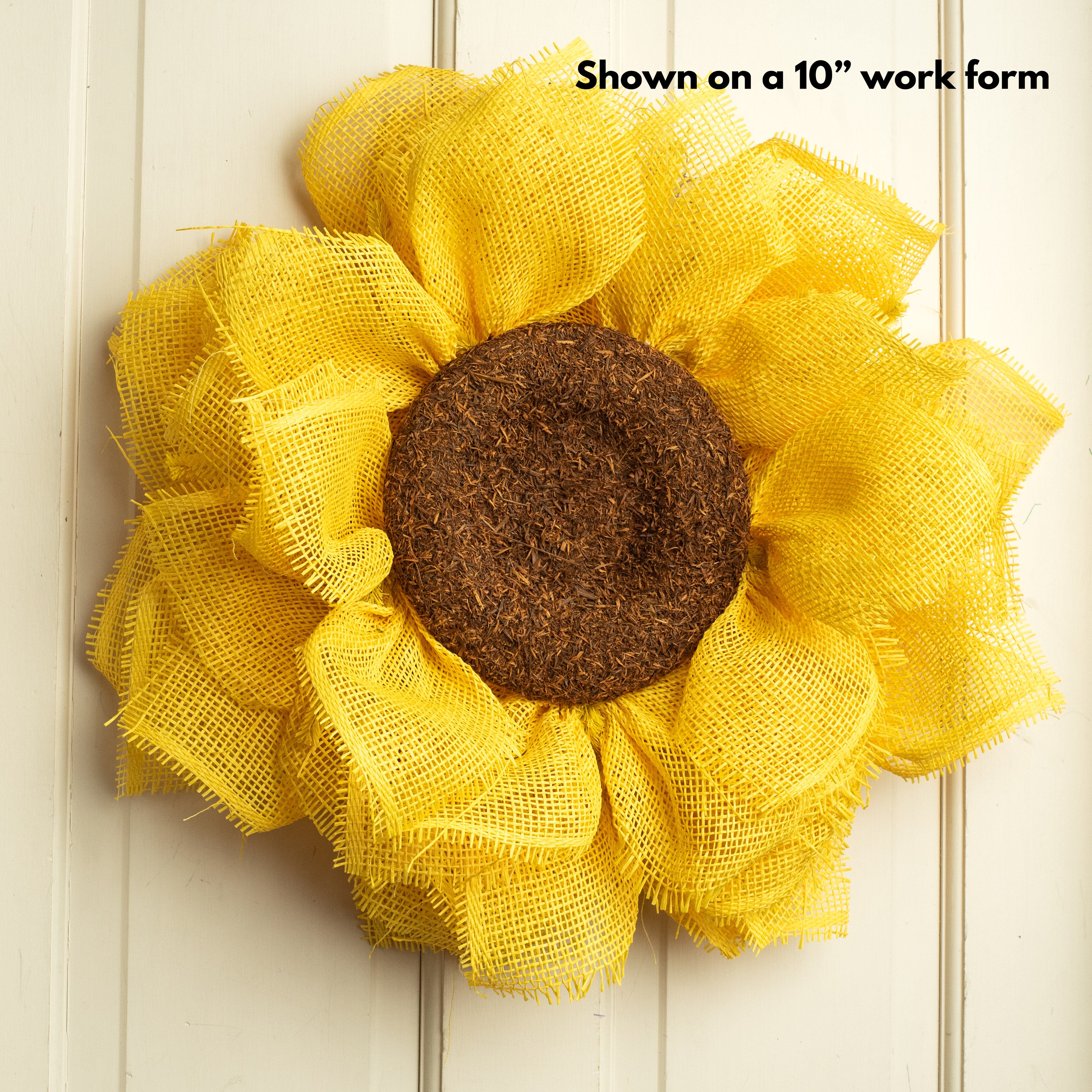 8.75" Flower Center: Two Tone Brown Lifestyle Photo