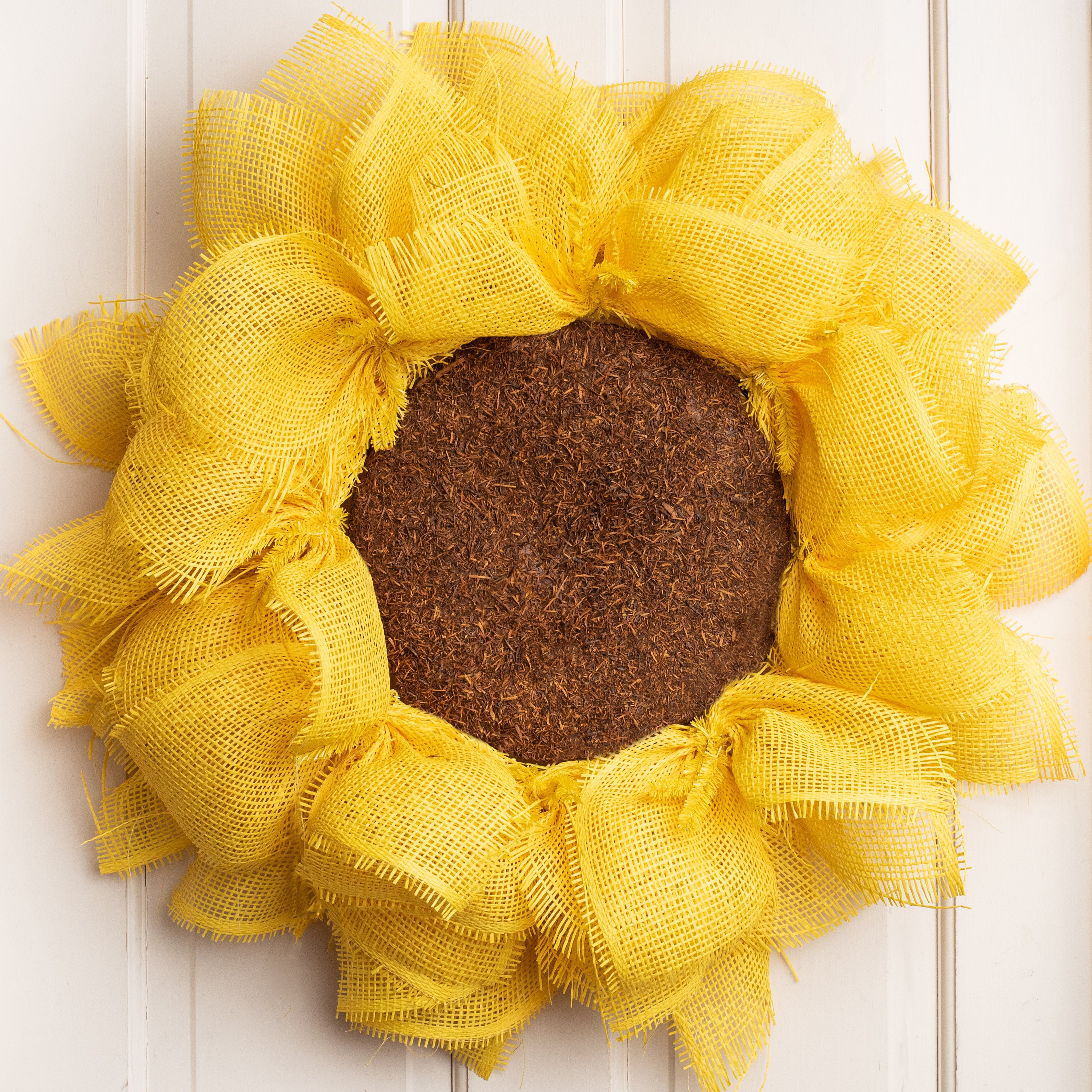 11.5" Flower Center: Two Tone Brown Lifestyle Photo