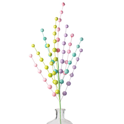 30" Foam Beads Spray: Pastel Mix Item Number: 61886EAS