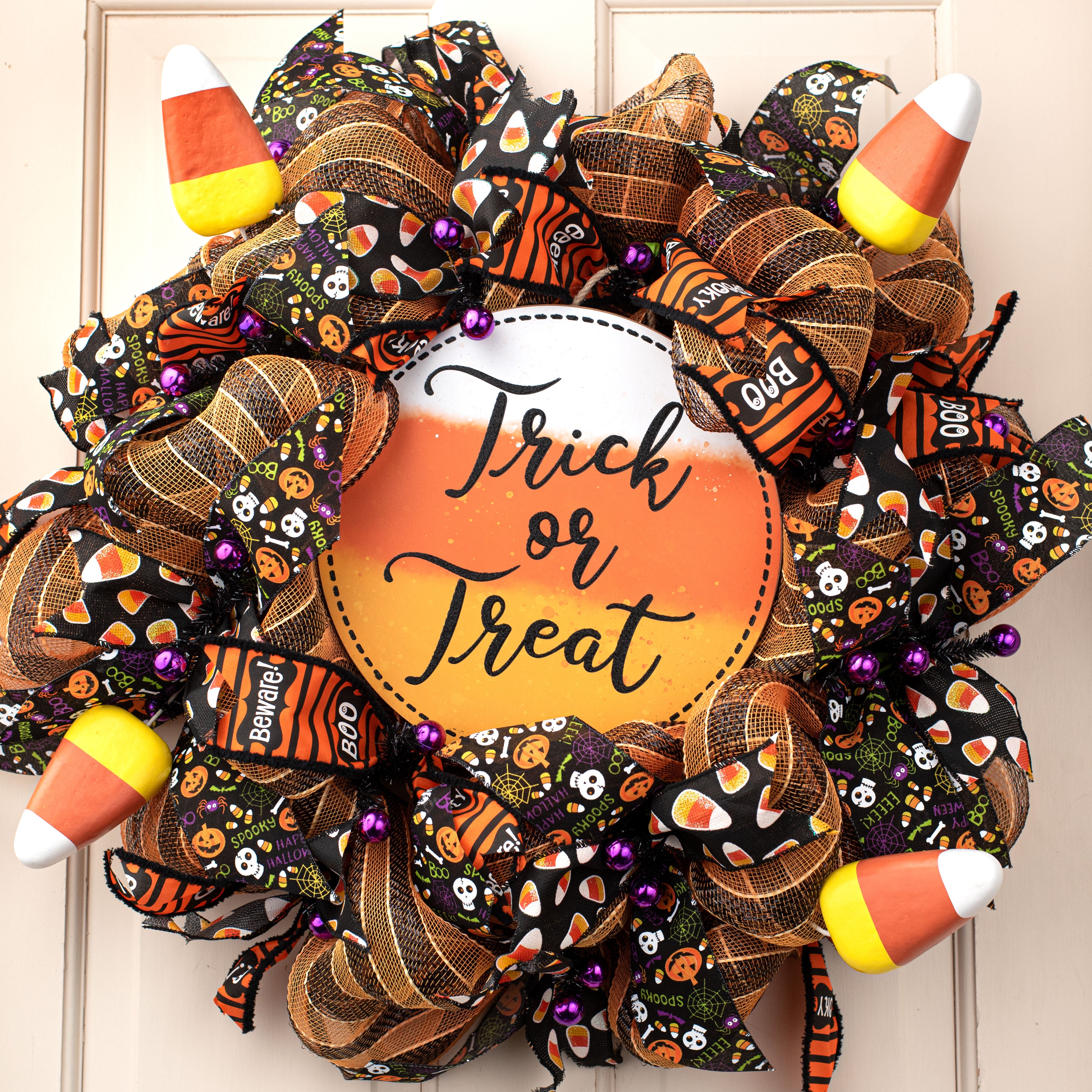 12" Foam Candy Corn Pick Lifestyle Photo