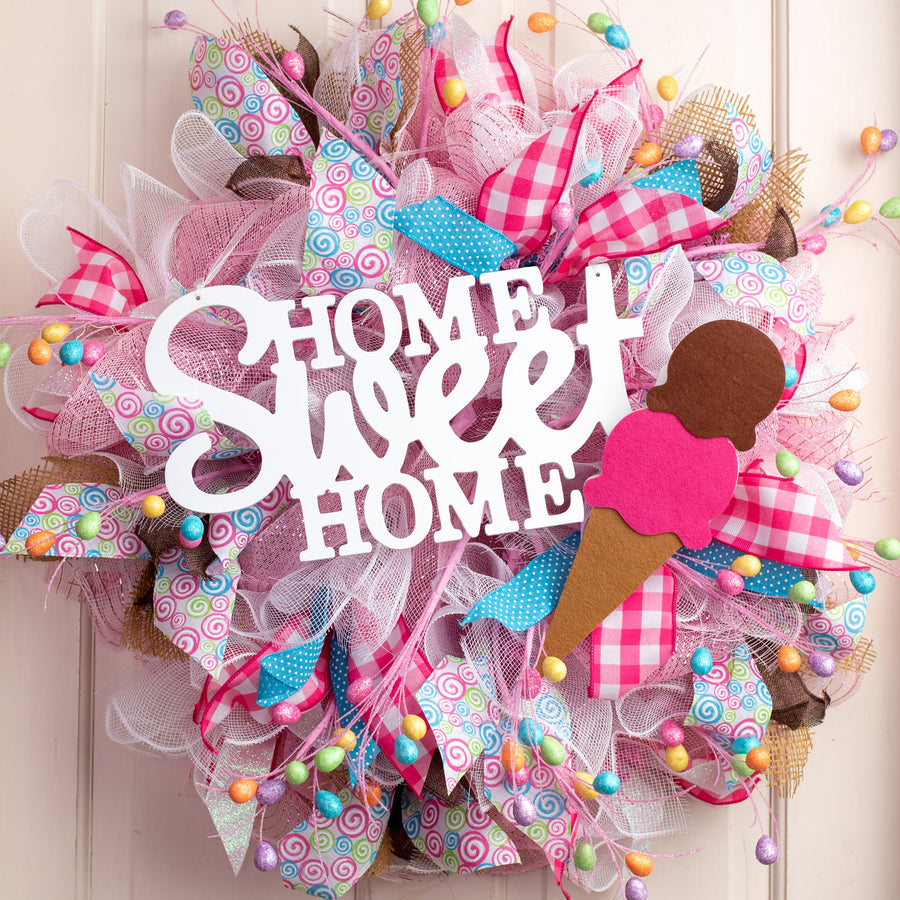 12" Foam Ice Cream Cone Ornament Lifestyle Photo